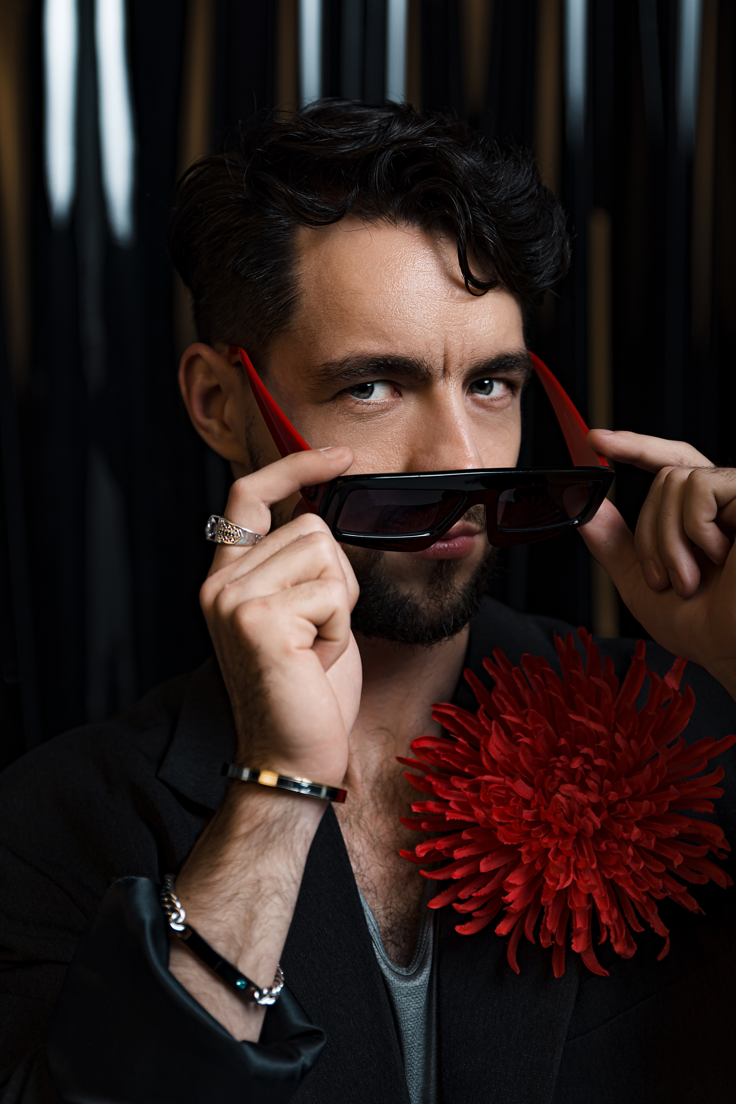 Съёмка ролика для стилиста Макса Осипчука. Портретный фотограф в Санкт-Петербурге Дмитриева Наталия