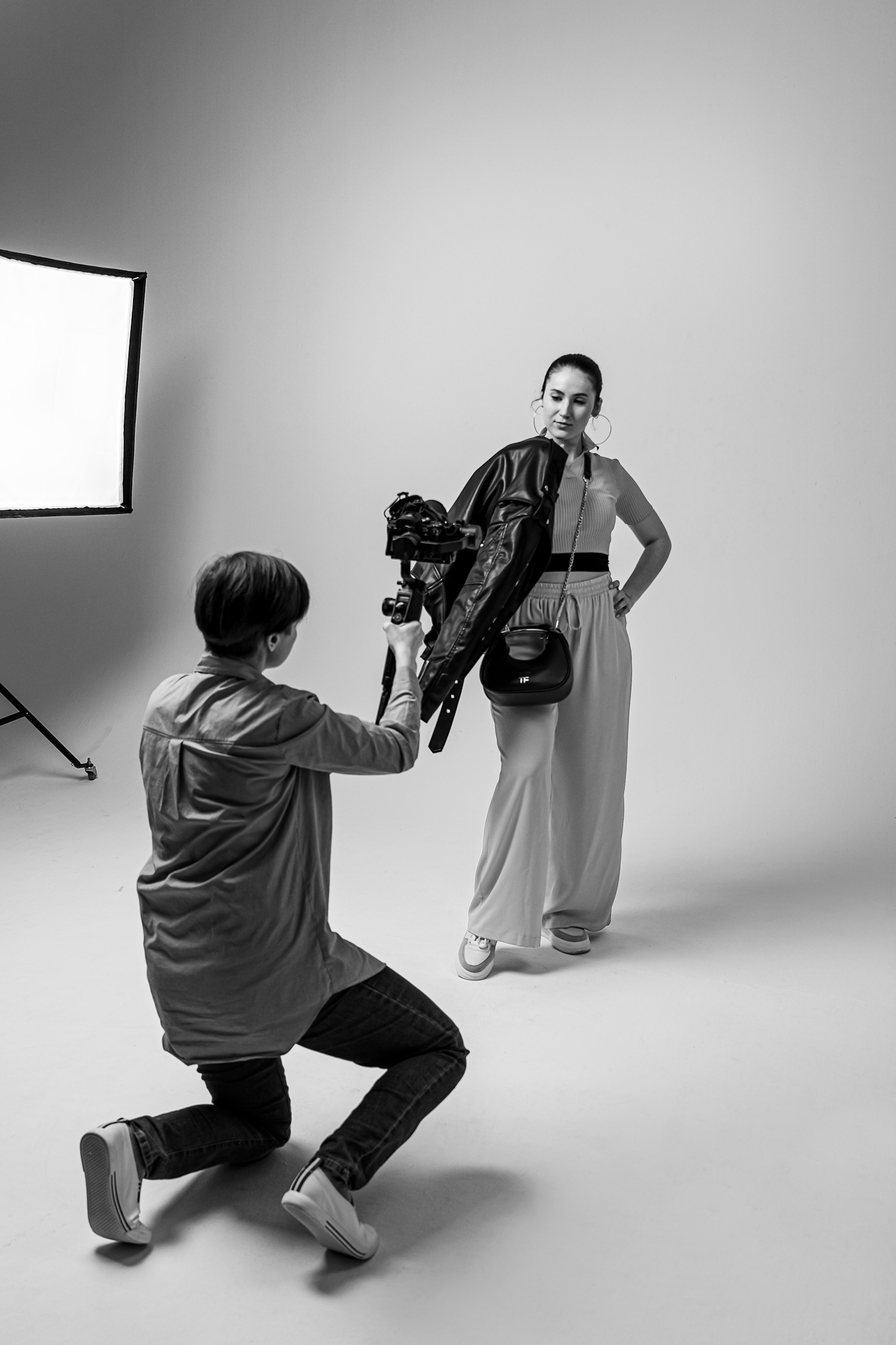 Съёмка ролика для стилиста Макса Осипчука. Портретный фотограф в Санкт-Петербурге Дмитриева Наталия