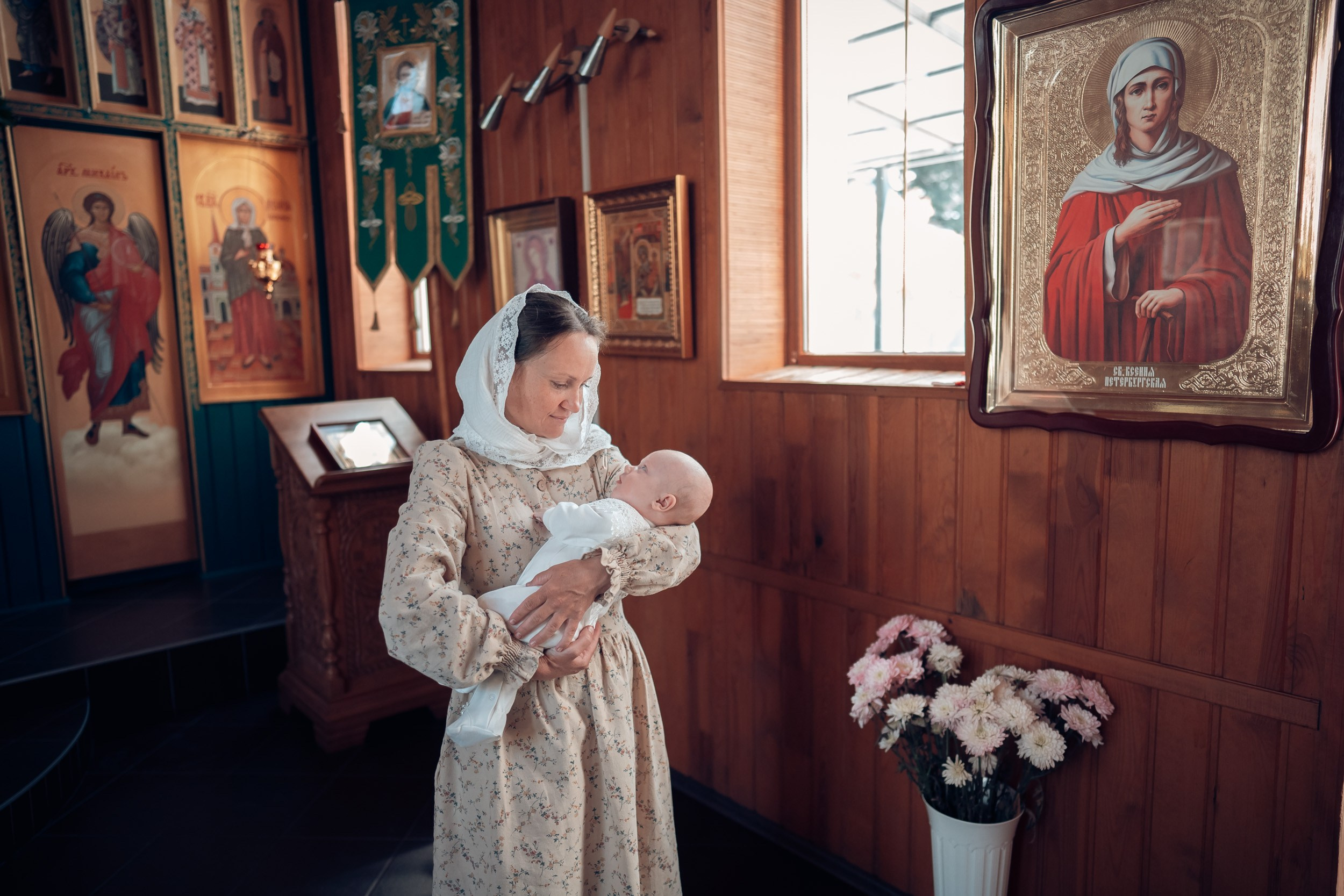 Крещение в храме Блж.Ксении Петербургской Севастополь. Церковный фотограф Севастополь
