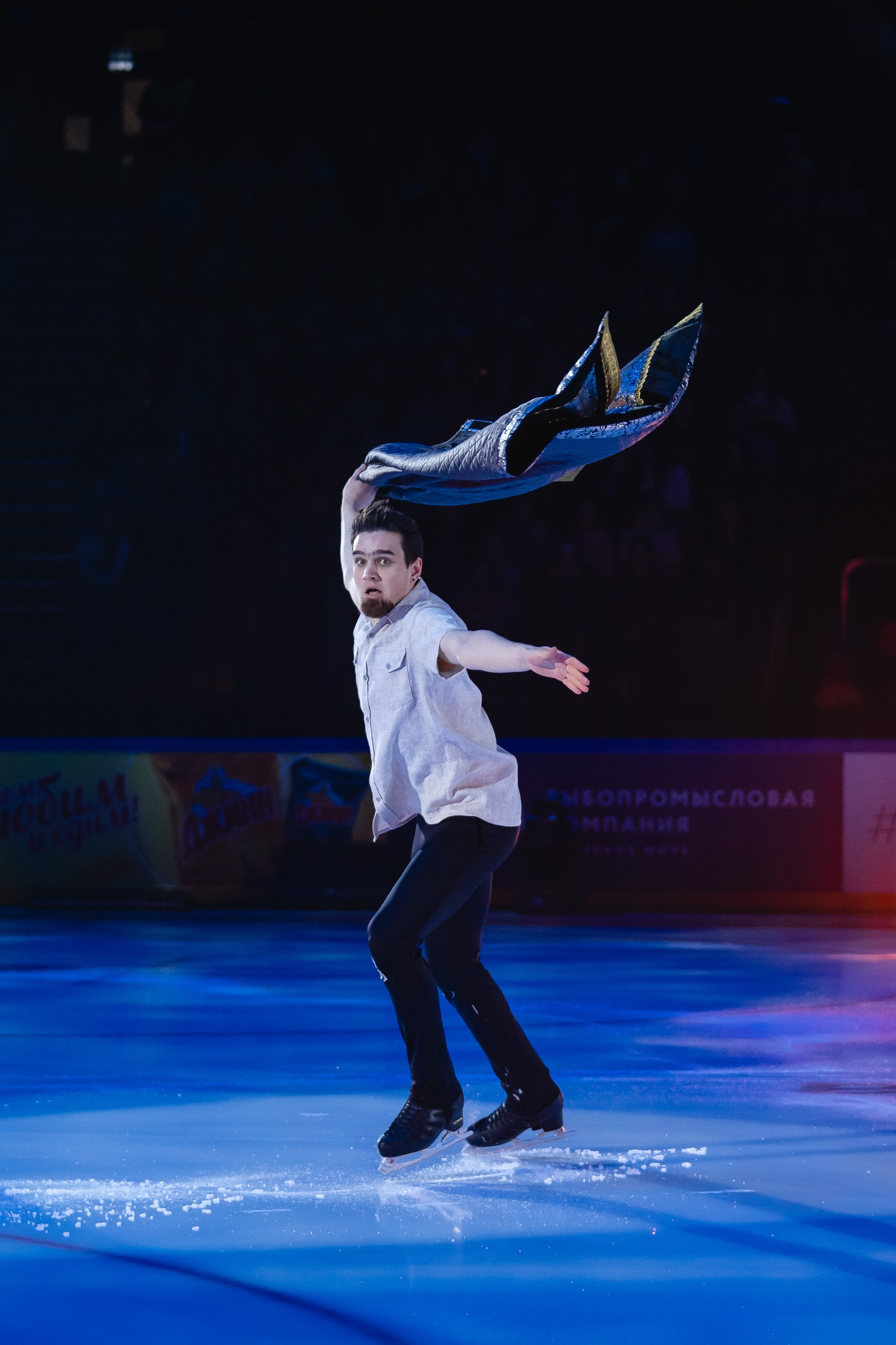 Шоу «Чемпионы на льду» в Новосибирске. Воробьева Ксения — Спортивный и танцевальный фотограф Новосибирск