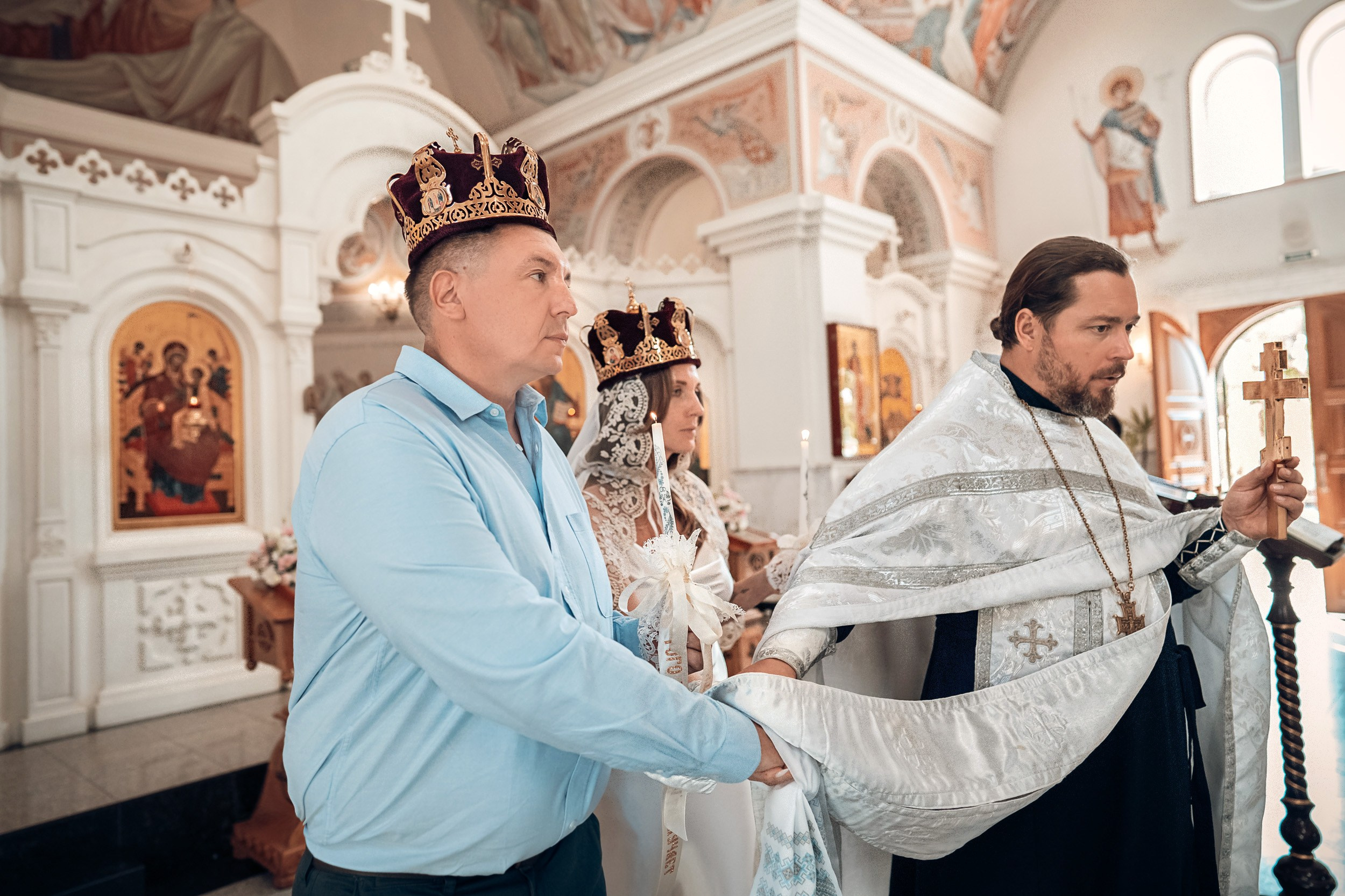 Венчание в храме Вознесения Господне г. Севастополь. Церковный фотограф Севастополь