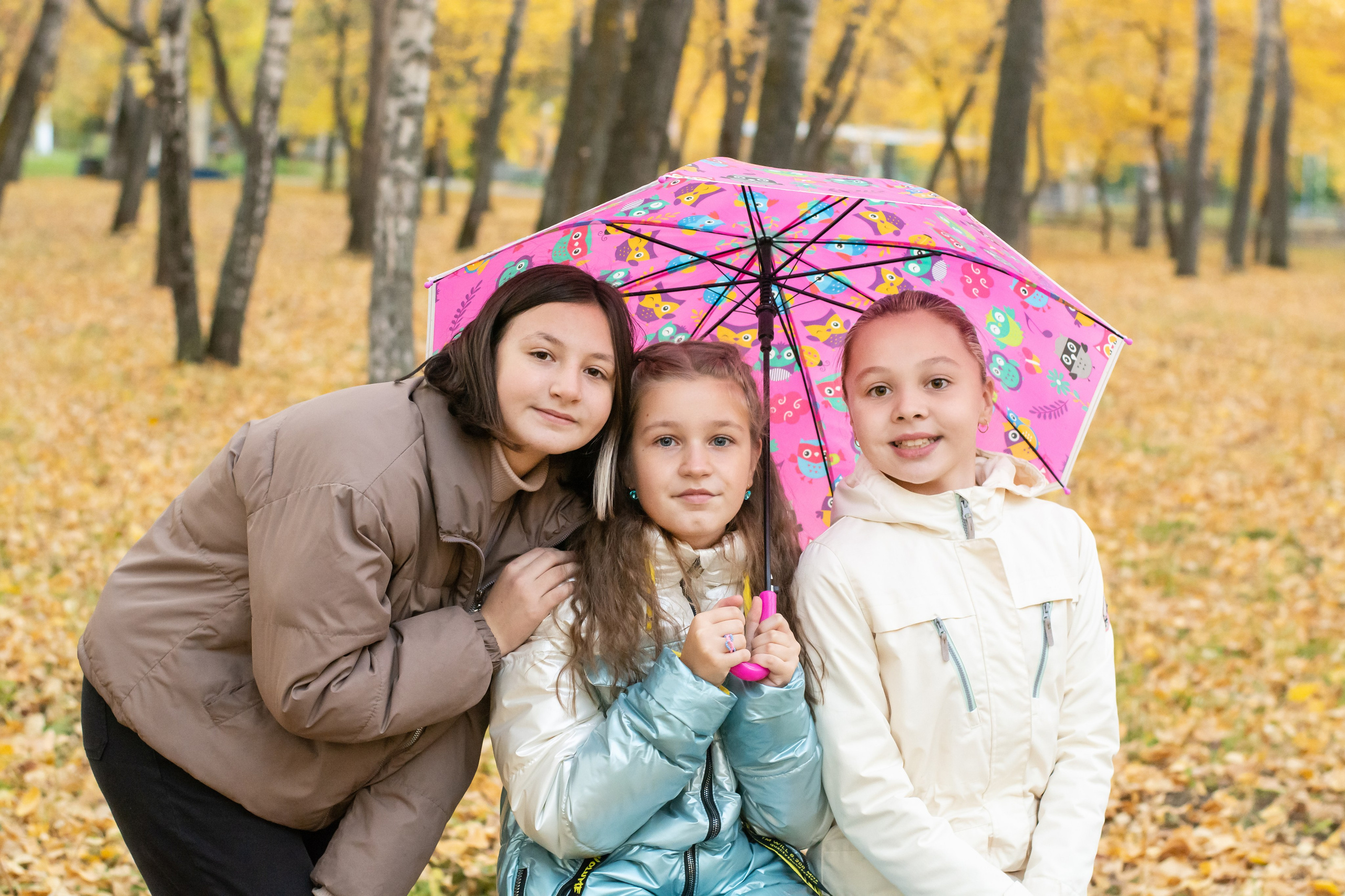 Фотосессия осенью для 4 класса. Выпускные альбомы Юрга — Фотограф Светлана Тихонова