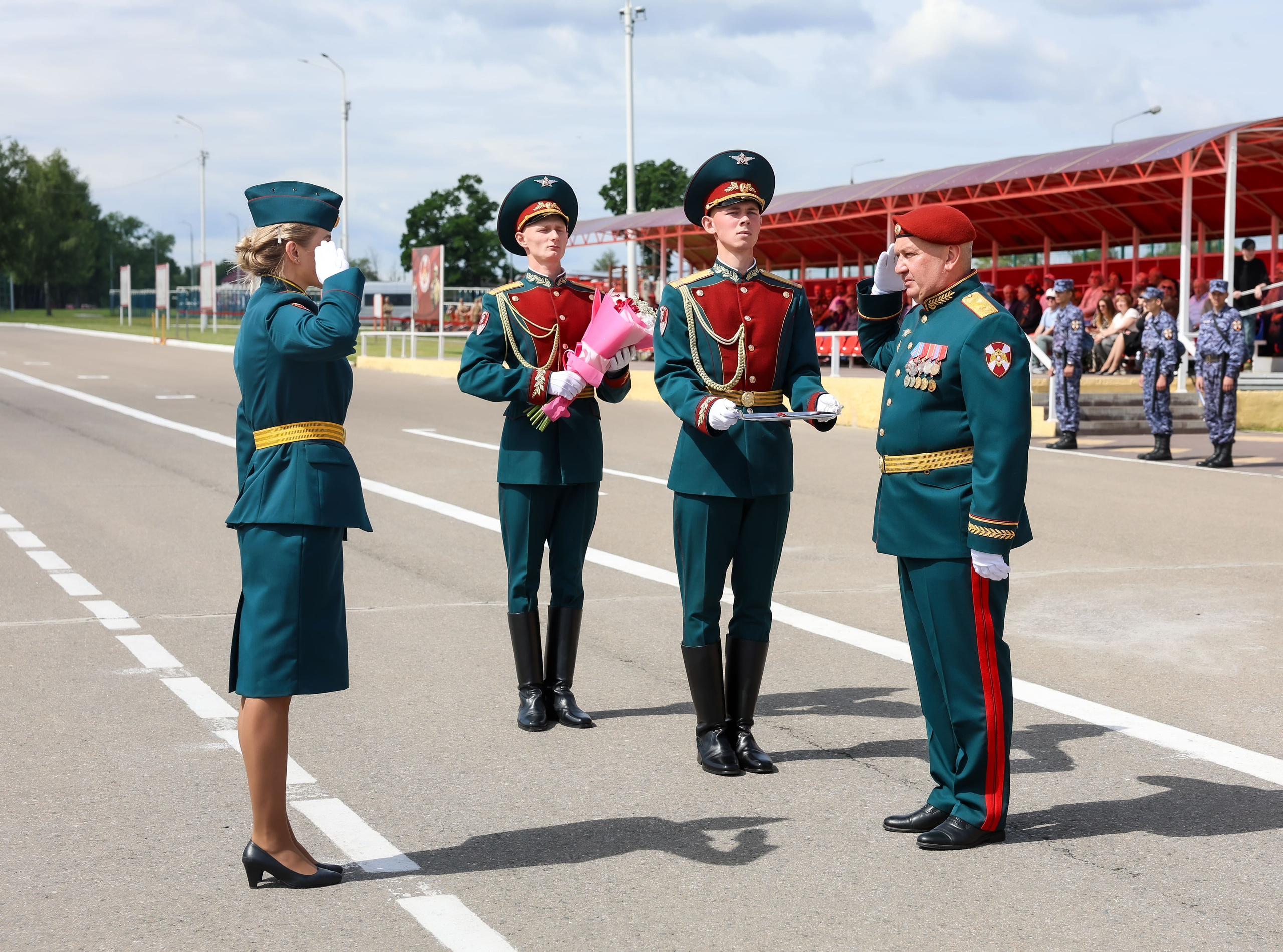 102 года дивизии Дзержинского в Балашихе — фоторепортаж с торжественных мероприятий