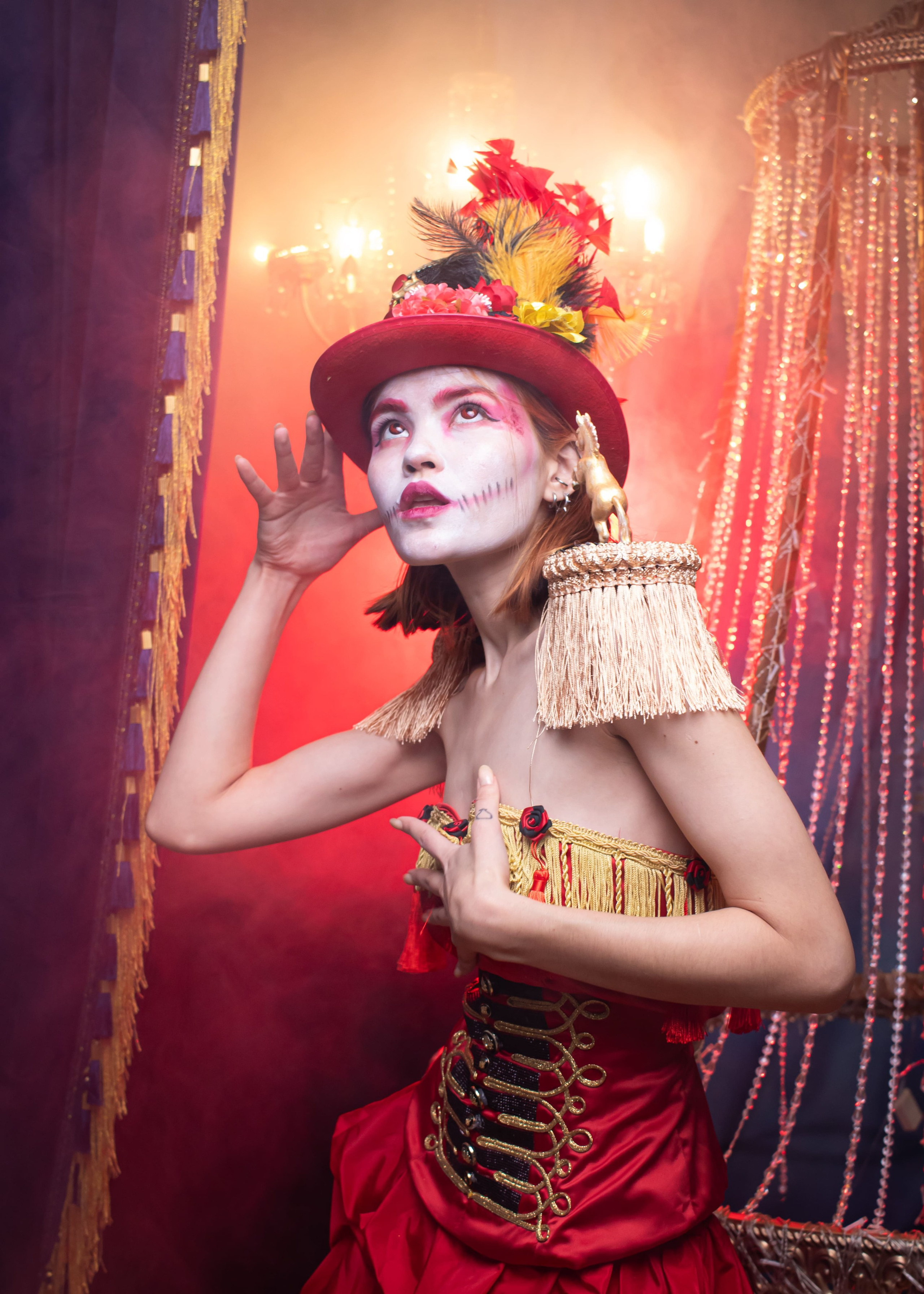 Арт-позирование в атмосфере старого цирка — фото Карасёва Елена