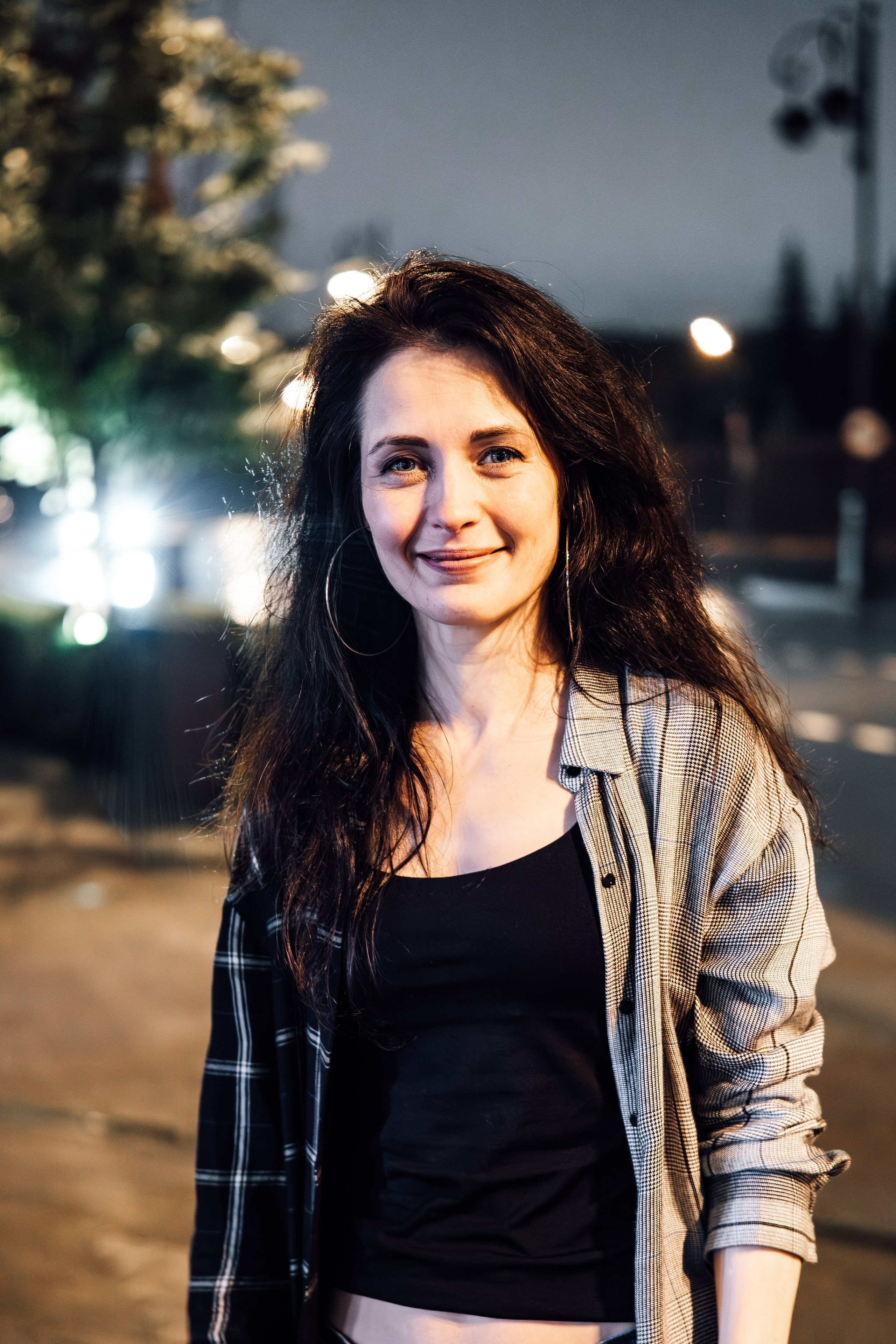 Ночная съёмка в городе. Фотограф и видеограф Анна Жагорина