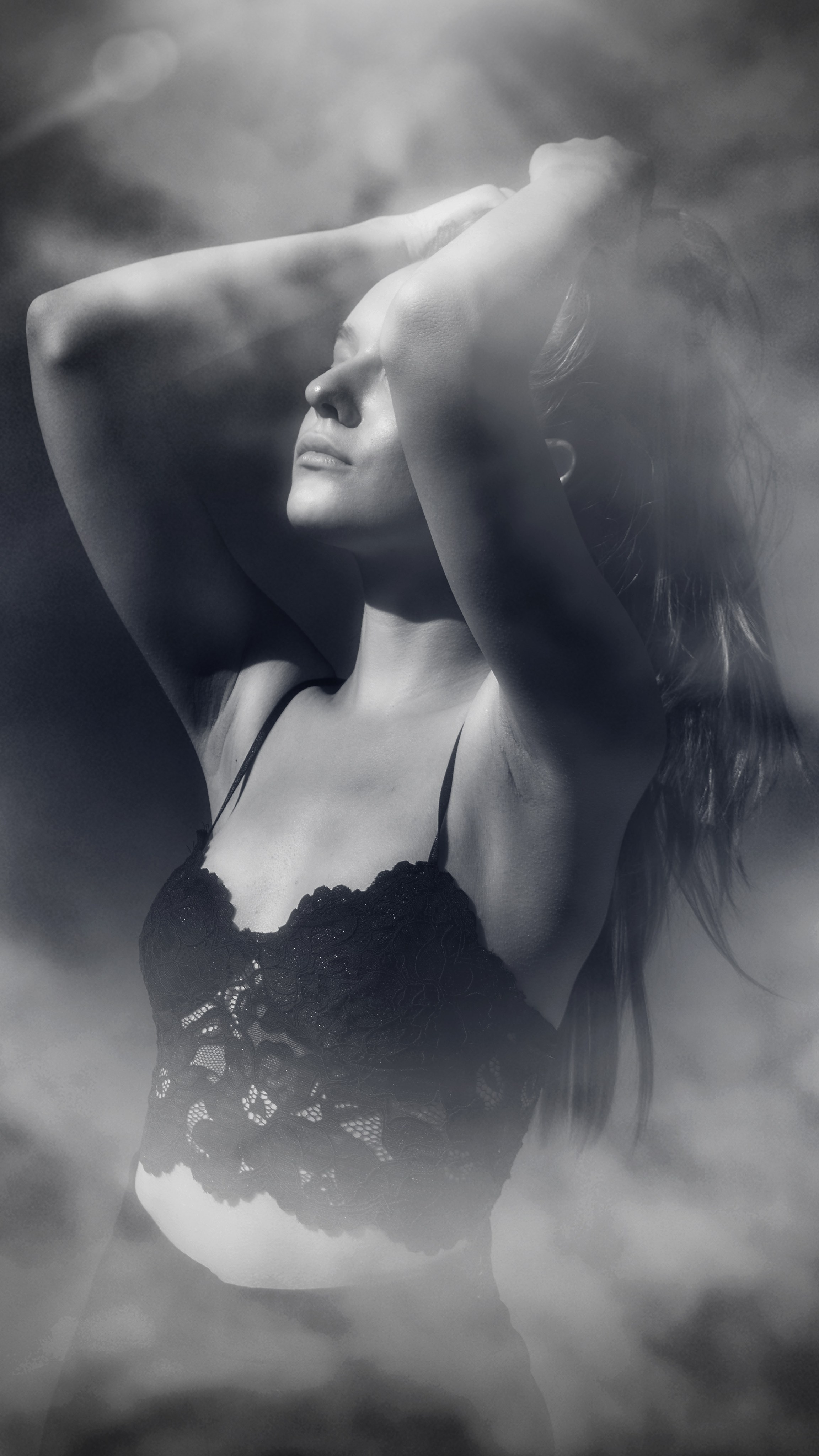 Фотосессия девушки в Самаре с макияжем и одеждой