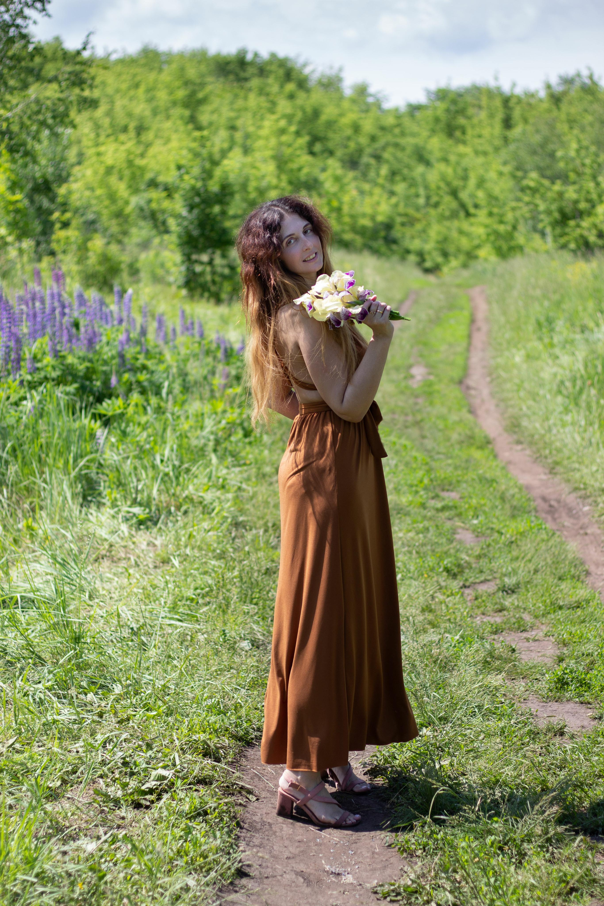 Фотосессия Людмилы в люпинах. Детский и семейный фотограф в Уфе Зинаида Вольштейн