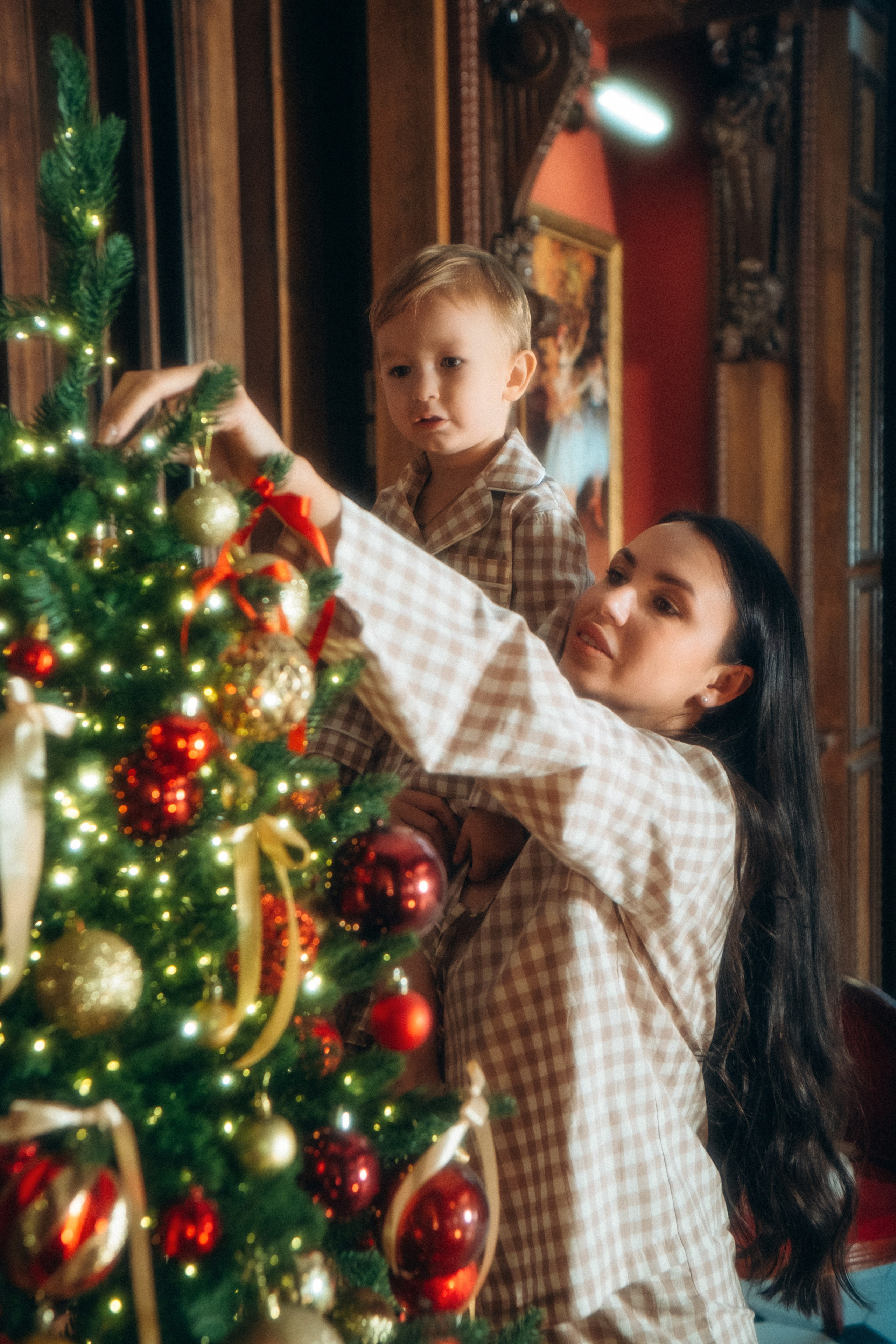 Семейная новогодняя фотосессия. Фотограф в Санкт-Петербурге Кристина Брянская