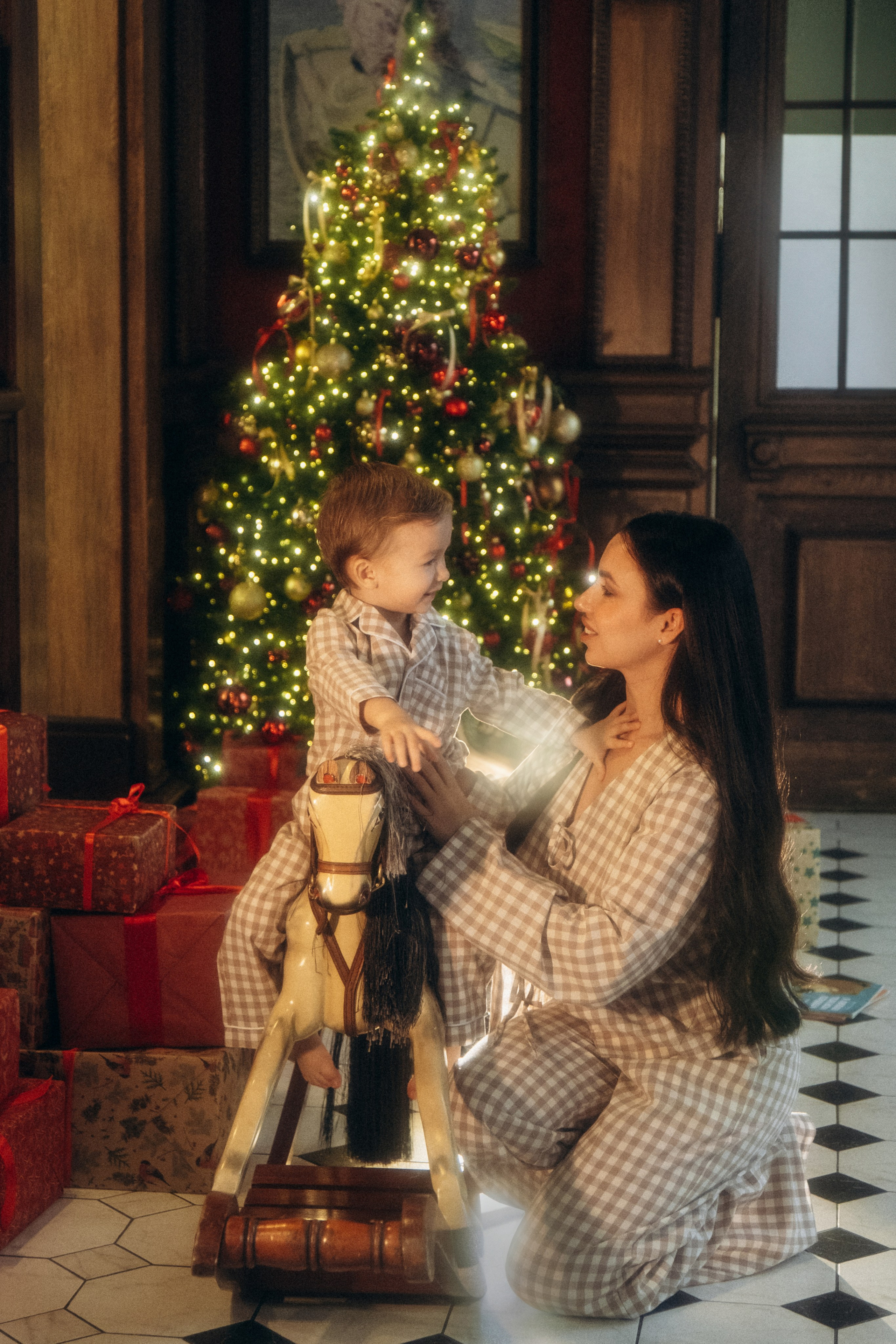 Семейная новогодняя фотосессия. Фотограф в Санкт-Петербурге Кристина Брянская