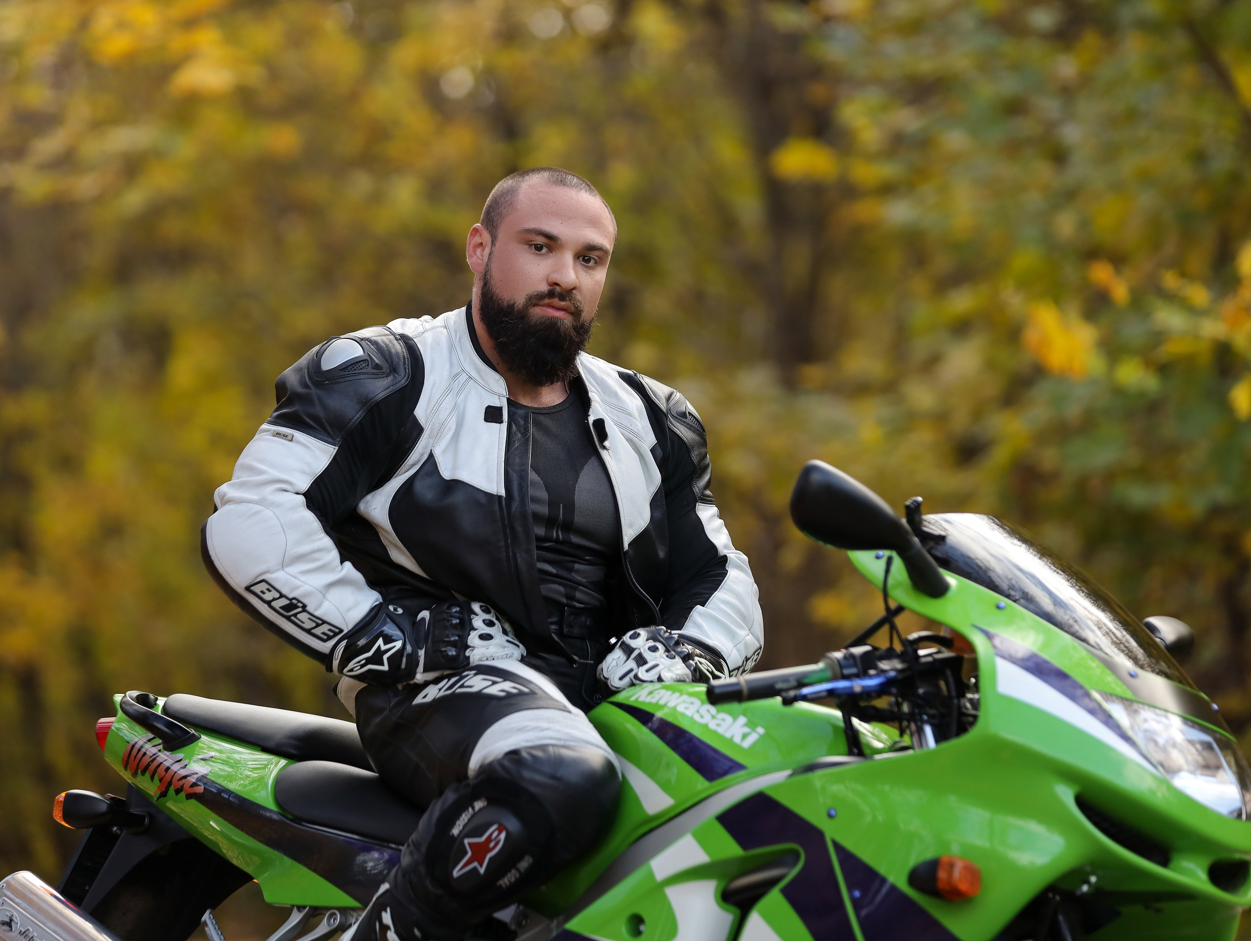 Виталий Kawasaki ZX6R. Фотограф Антон Чупринин