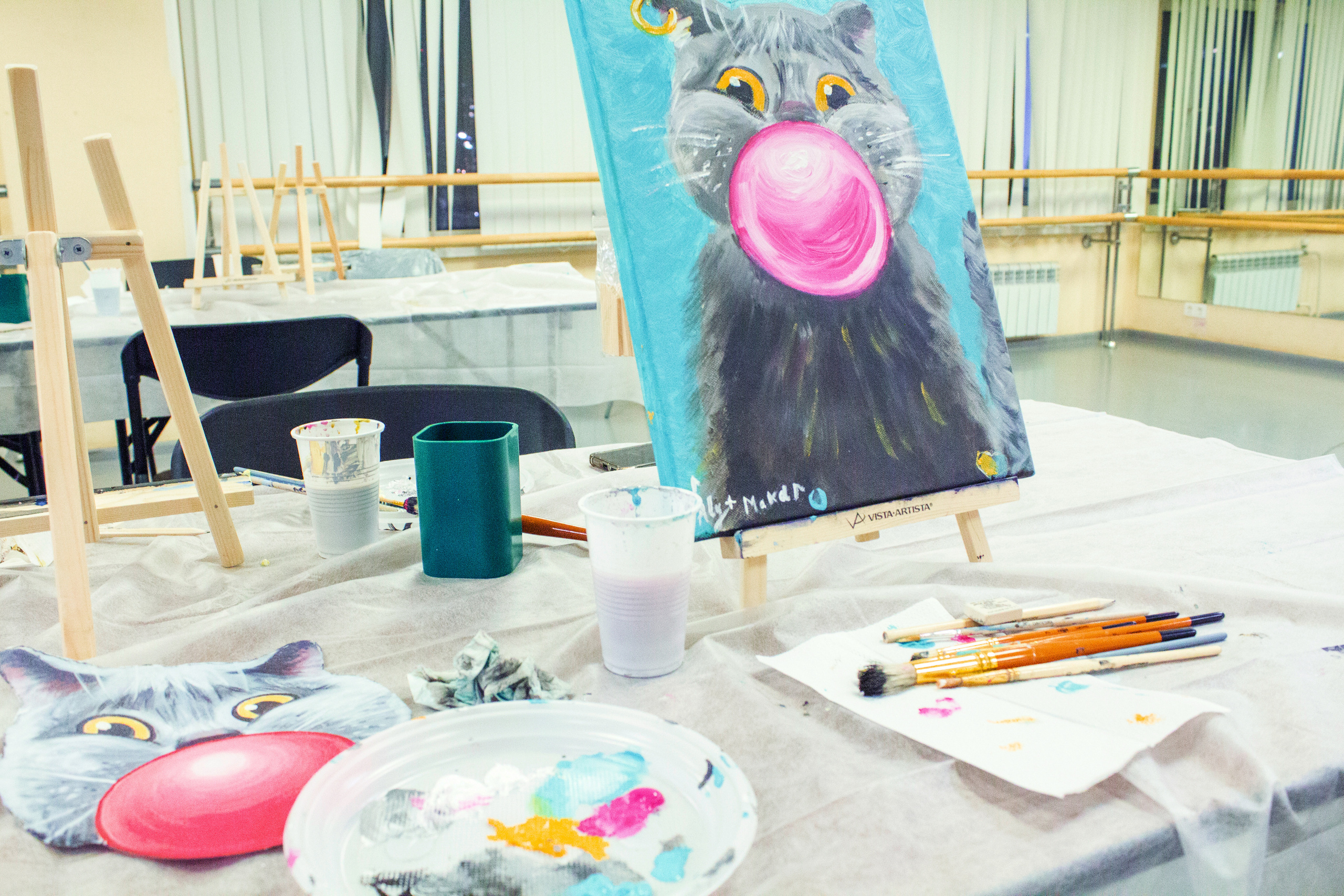 Мастер-класс по рисованию в ДК Коммунаркам. Фотограф для вас и вашего бизнеса в Москве Альбина Никифоров