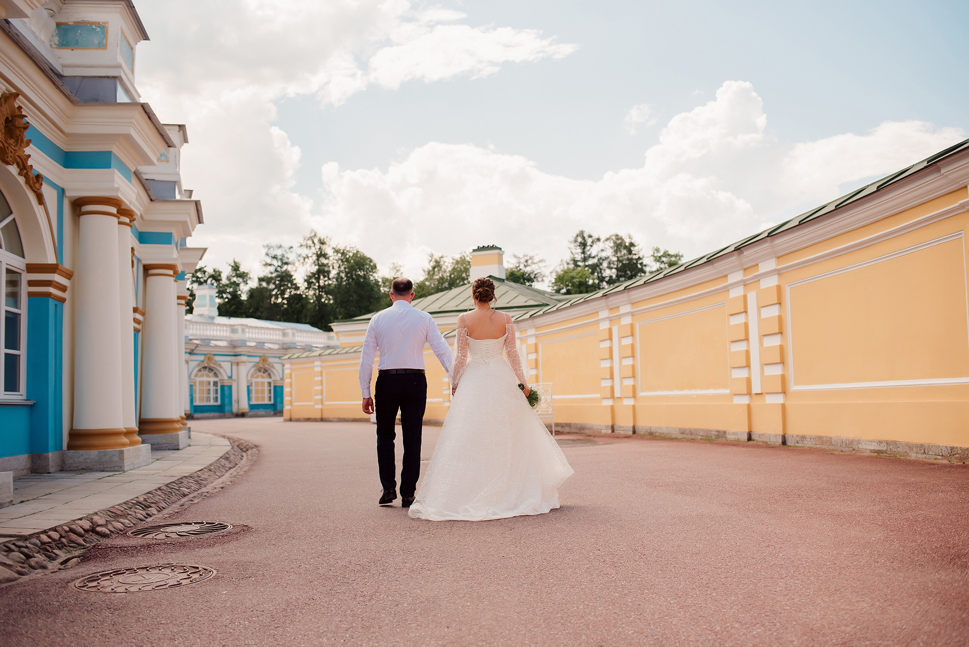 Свадебная фотосессия в Пушкине. Свадебная фотосессия в студии. Семейный и Свадебный фотограф. Санкт-Петербург. Пушкин
