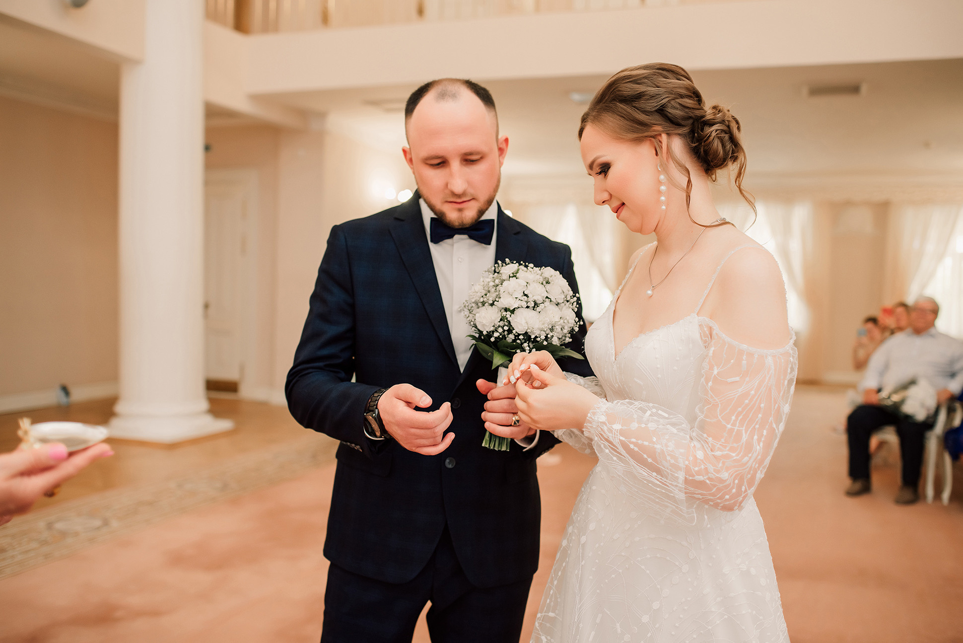 Свадебная фотосессия в Пушкине. Свадебная фотосессия в студии. Семейный и Свадебный фотограф. Санкт-Петербург. Пушкин