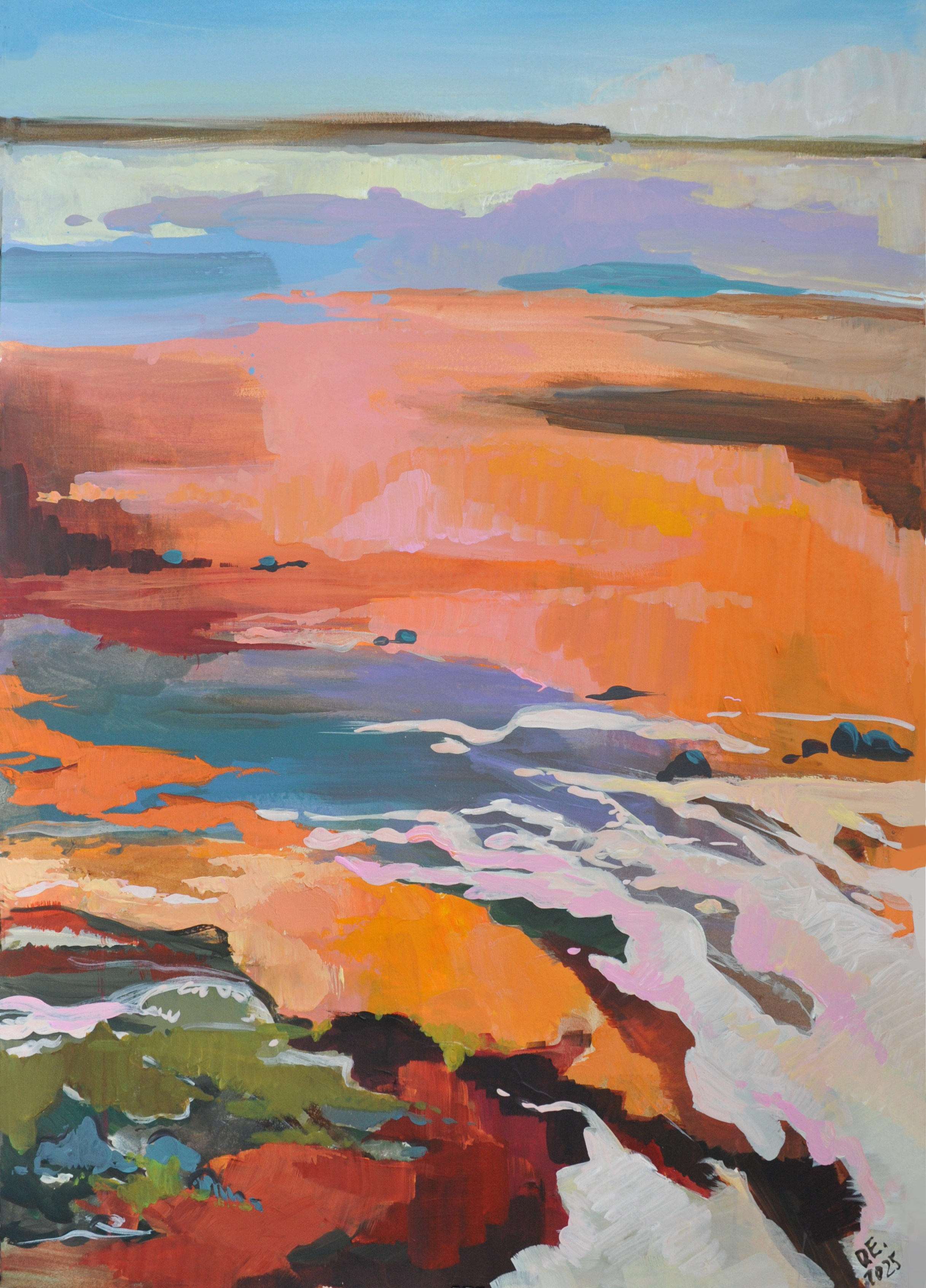 Белая дорога. Ефремова Ольга. Художник