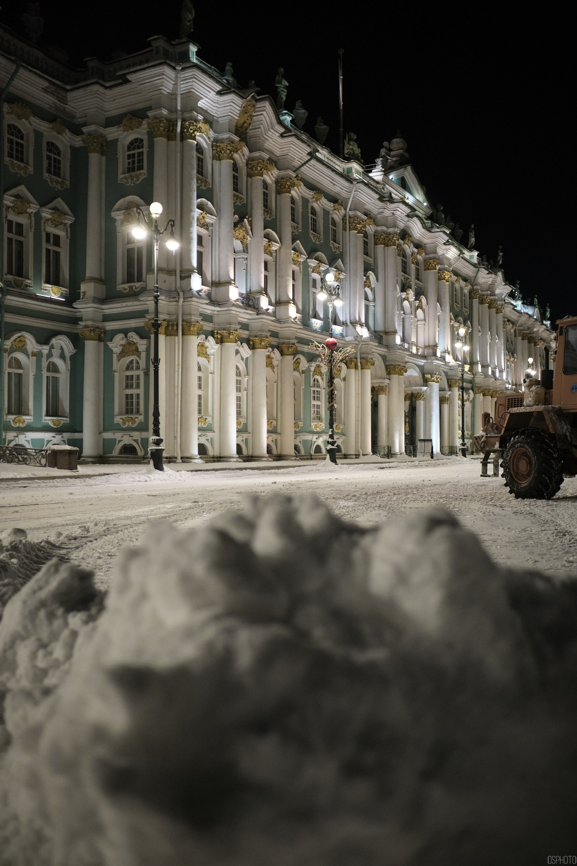 Снег и туман в Санкт-Петербурге. Фотографъ Сергѣевъ. Поймать мгновеніе