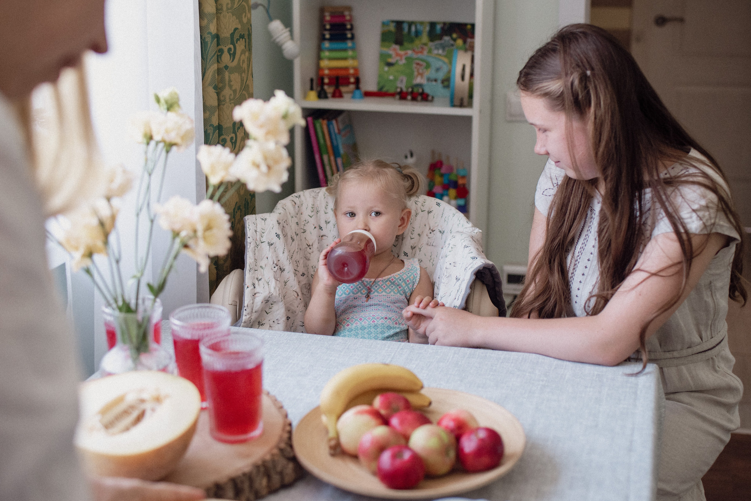 Семья Марины дома. Семейный фотограф в Севастополе Куценко Светлана