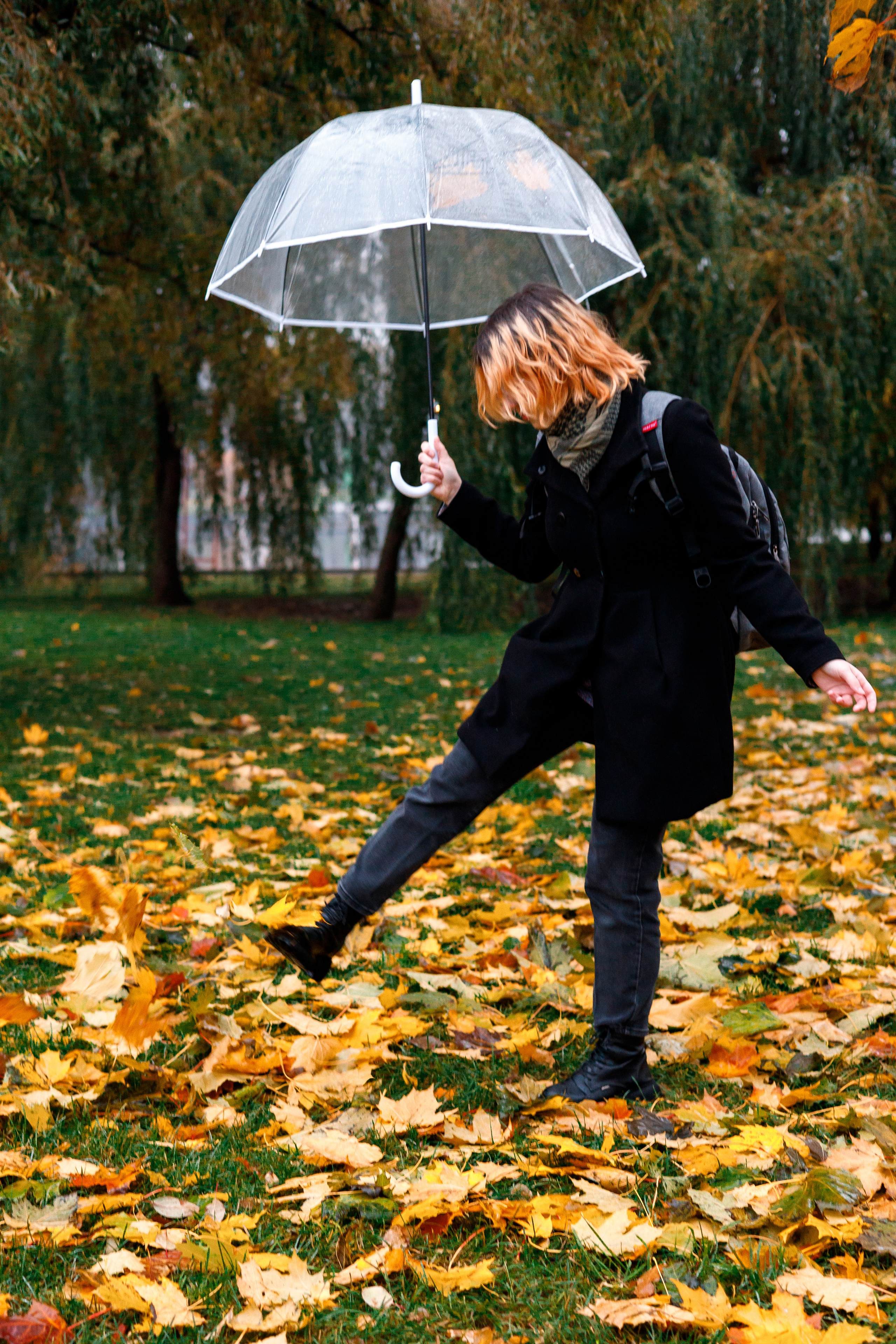 Осенняя меланхолия с элементами радости. Репортажный и портретный фотограф в Москве Саханцева Анна