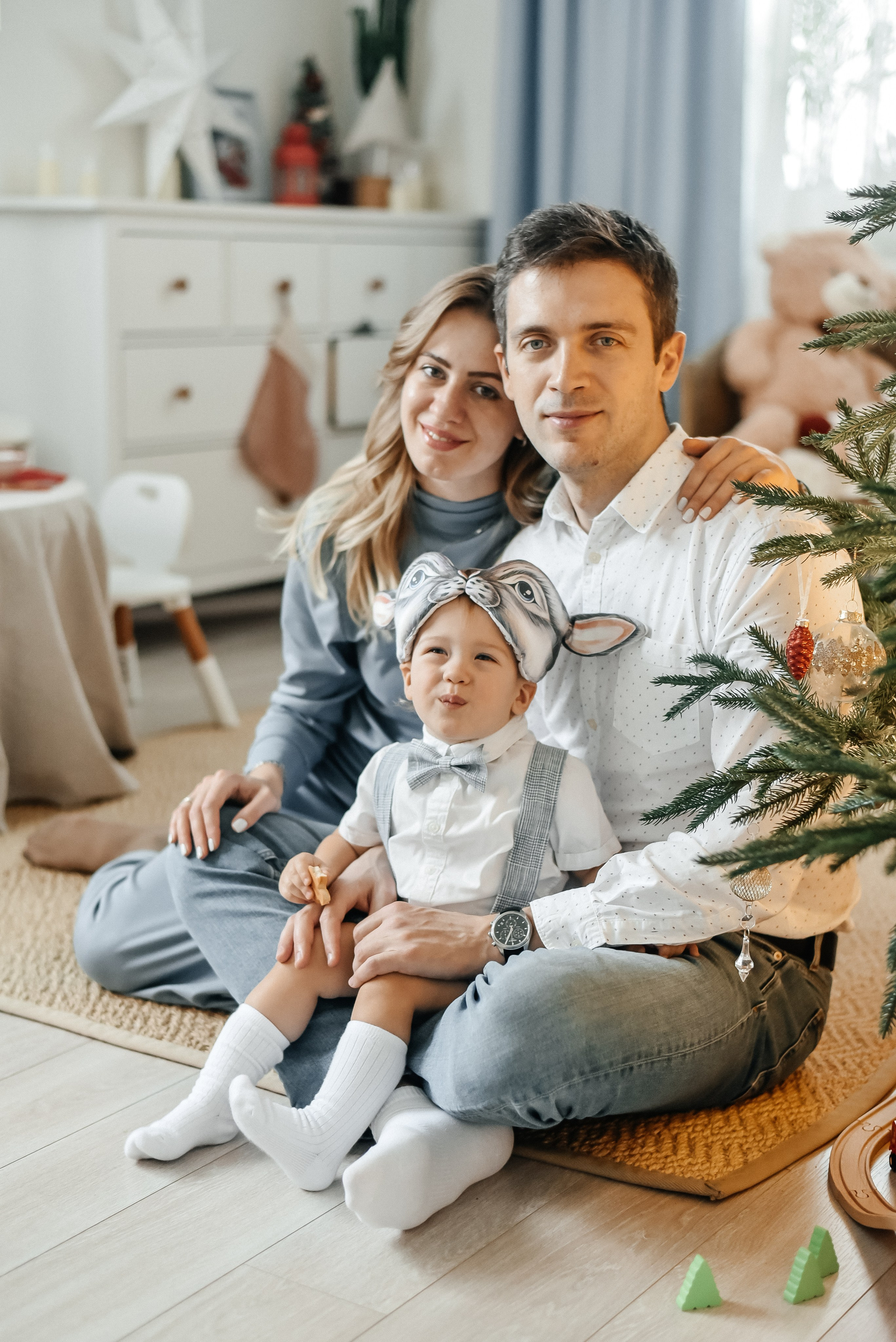 Домашняя новогодняя фотосессия. Фотограф в Москве и Королёве Сутягина Мария