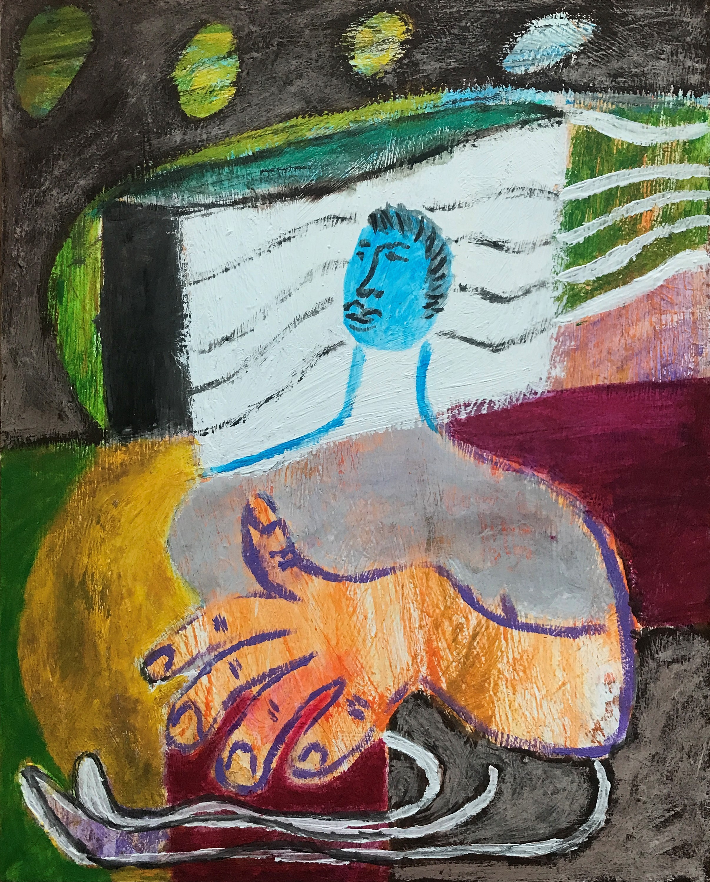 Не думай про…. Artist Oleg Semenovykh