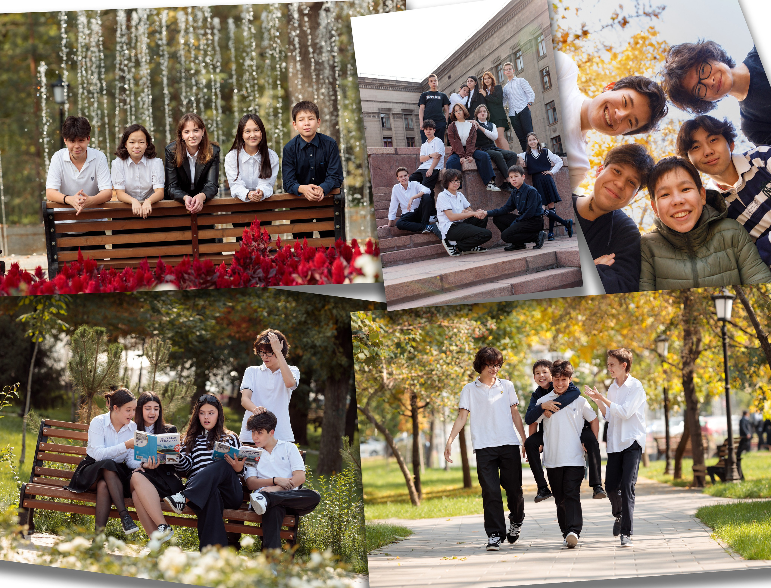 Школьные фотокниги. Семейный и детский фотограф в Алматы Юлия Бельфер