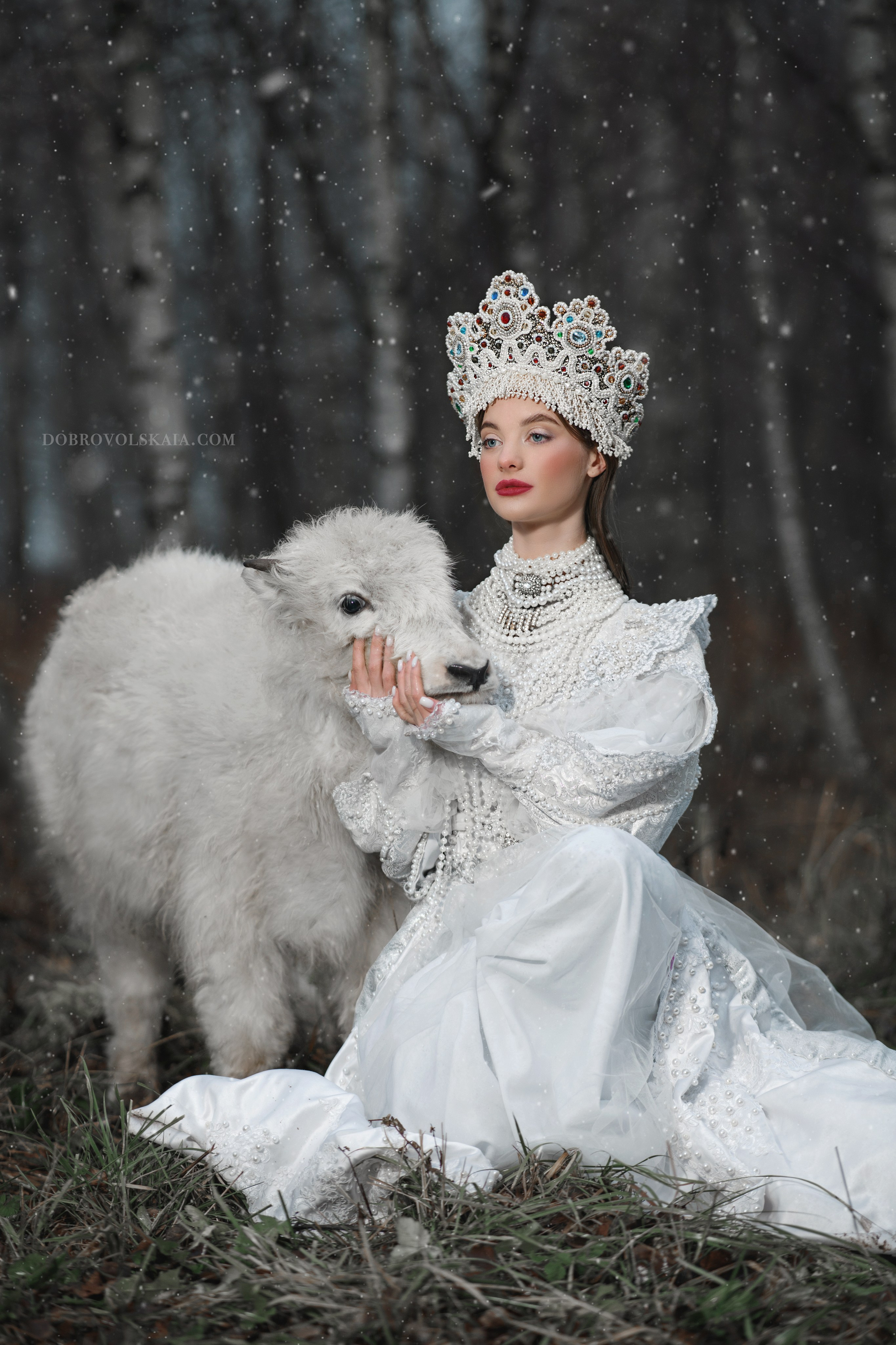 Царевна Лебедь. Русские народные костюмы в Москве