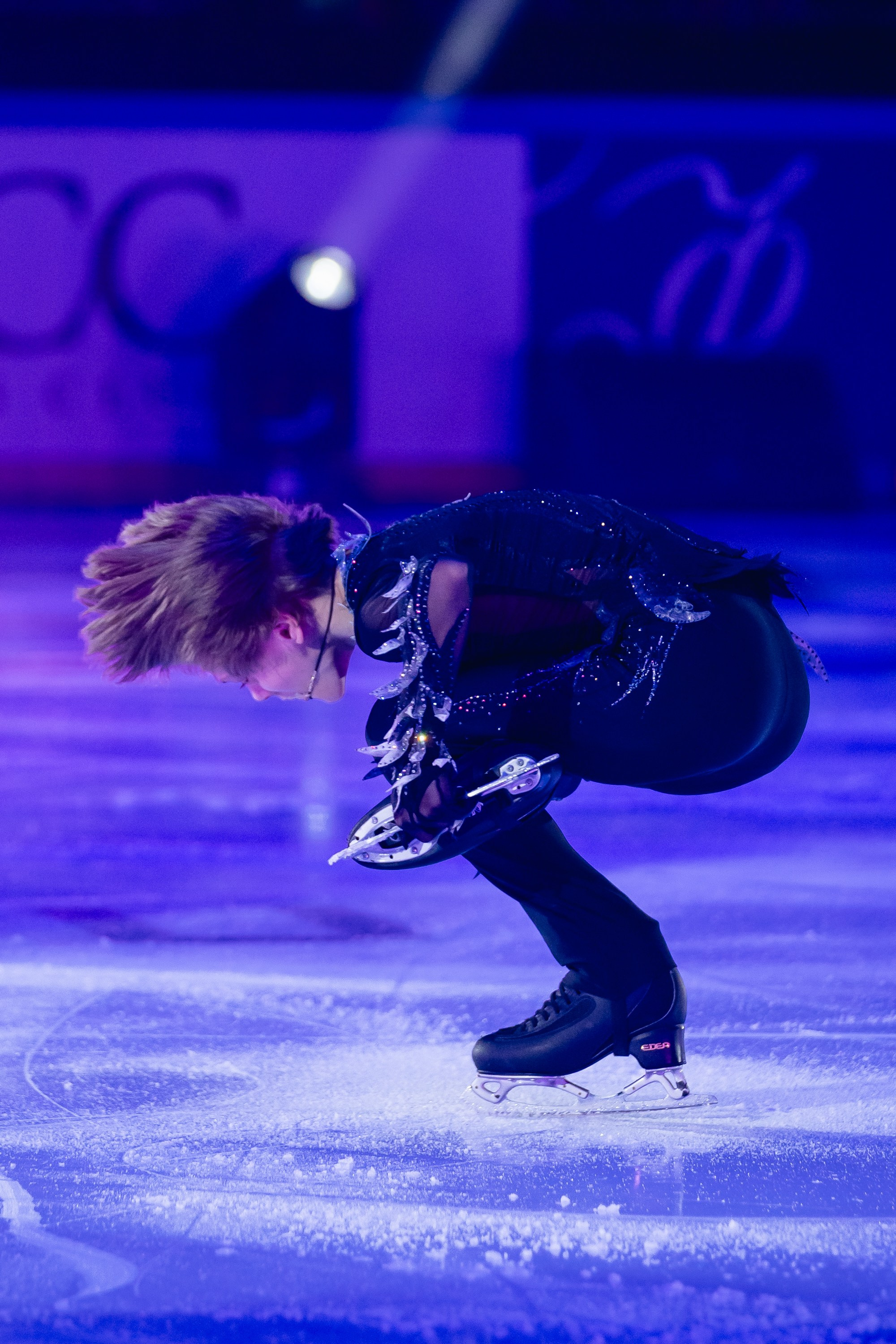 Шоу «Чемпионы на льду» в Новосибирске. Воробьева Ксения — Спортивный и танцевальный фотограф Новосибирск