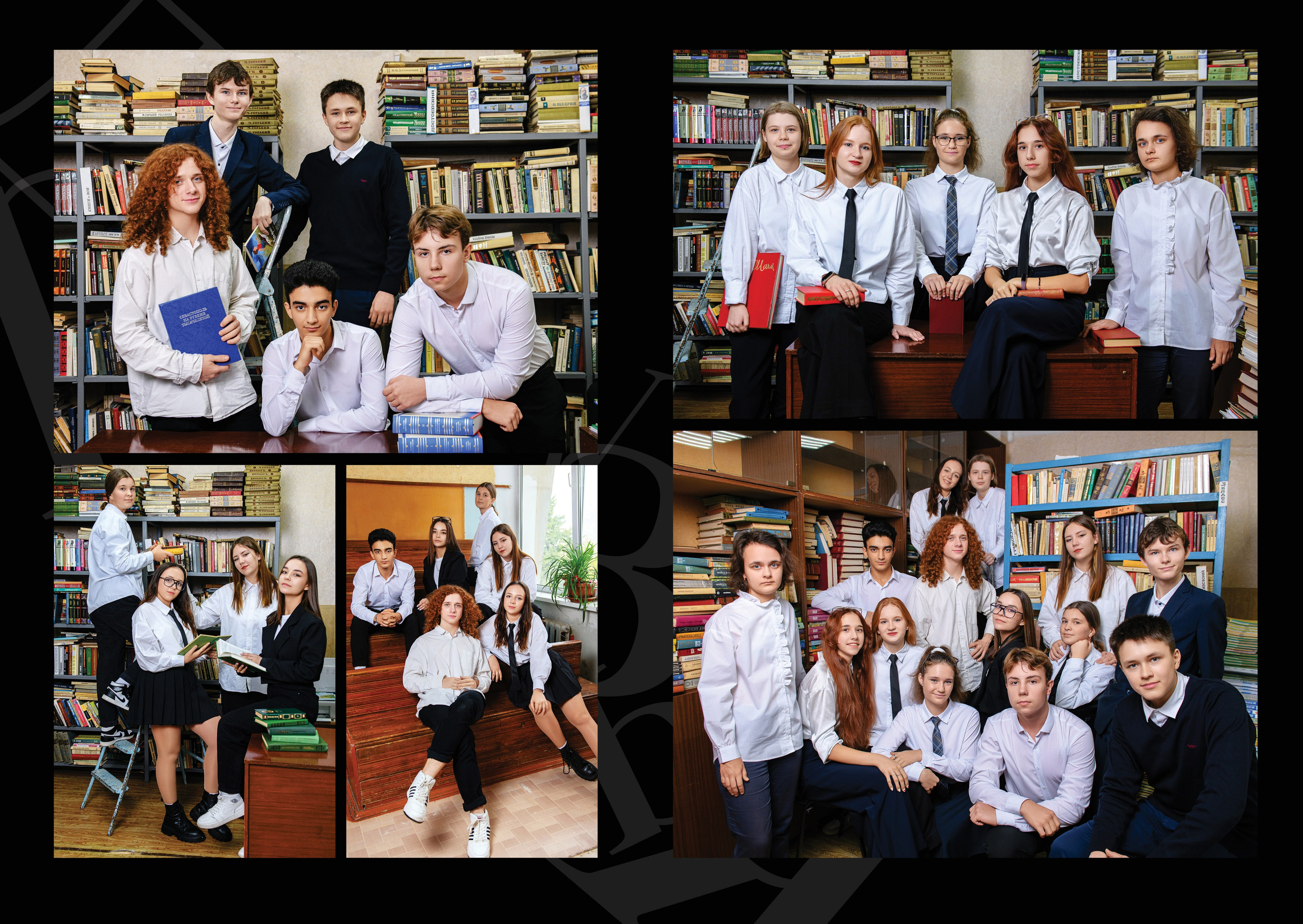 Black black black. Фотограф Ирина Сахарчук Выпускные альбомы для детского сада и школы