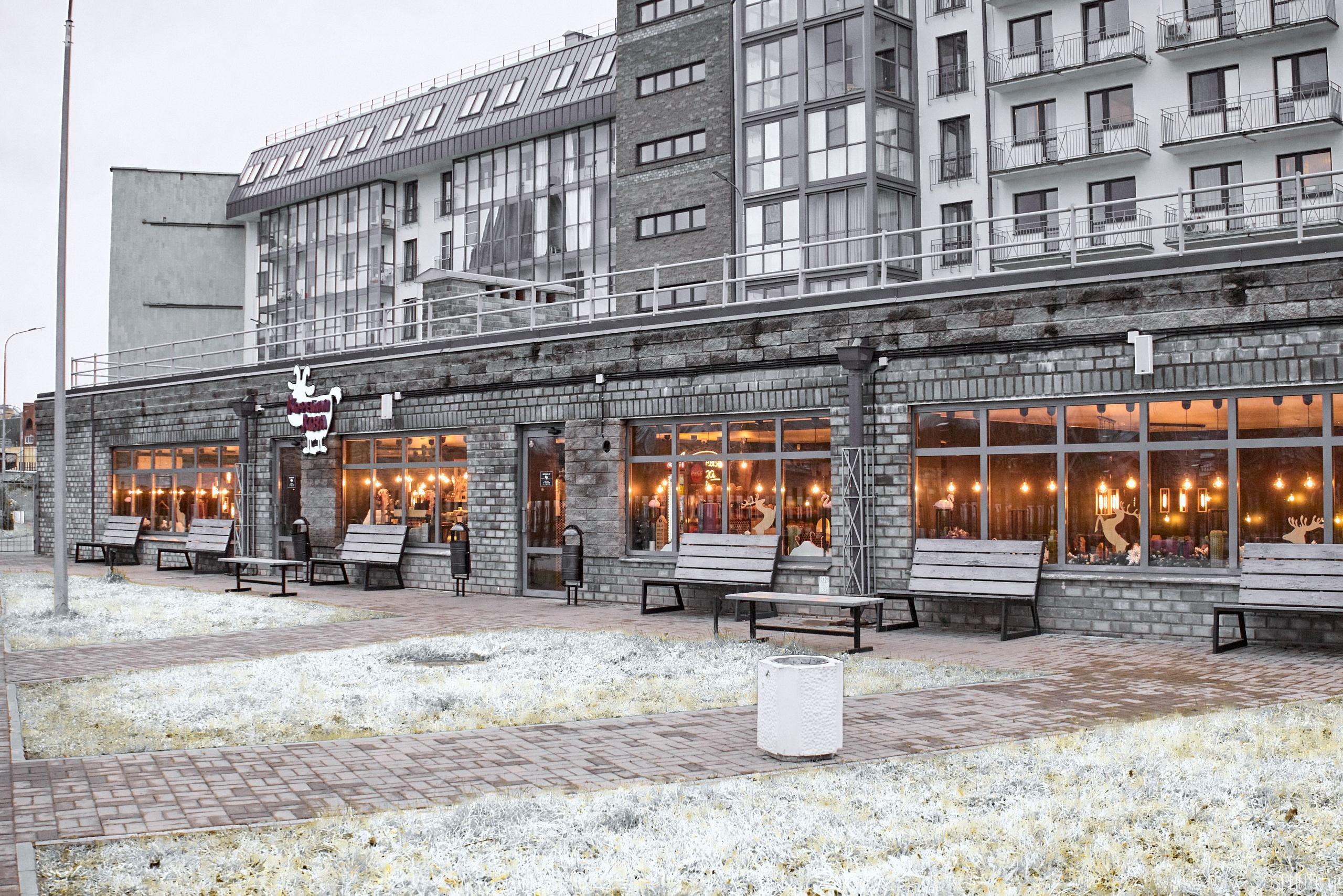 Псков. Ноябрь. Фотографъ Сергѣевъ. Поймать мгновеніе