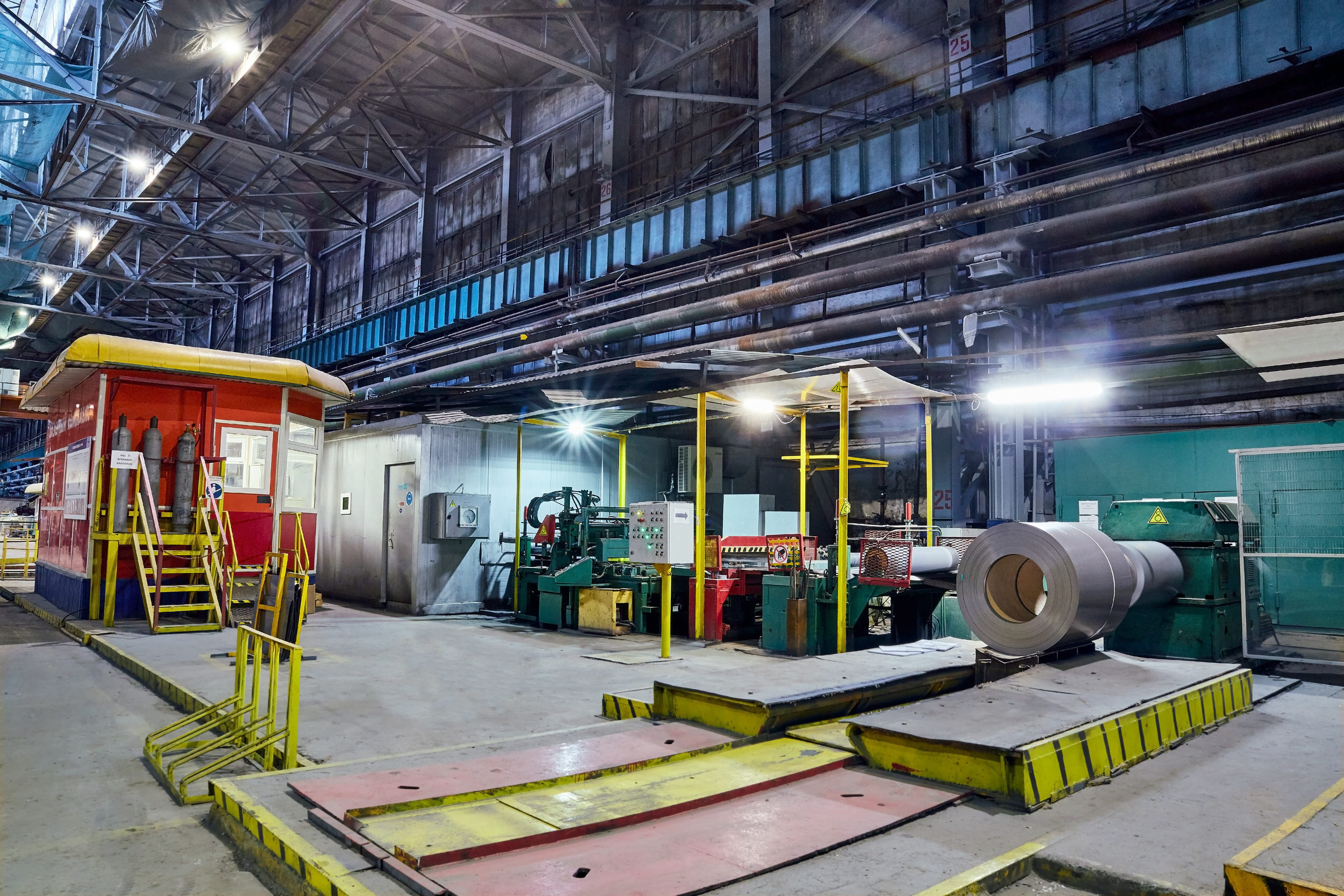 Съемка завода Виз-Сталь. Контент для бизнеса в Екатеринбурге Полдень Медиа