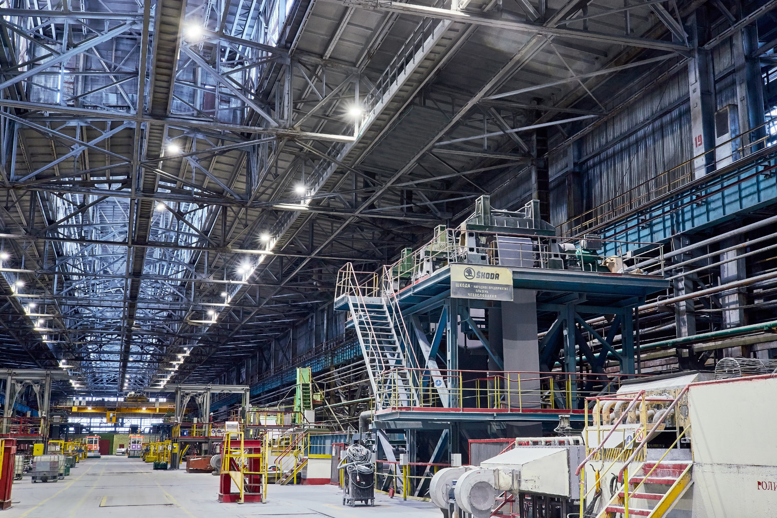 Съемка завода Виз-Сталь. Контент для бизнеса в Екатеринбурге Полдень Медиа