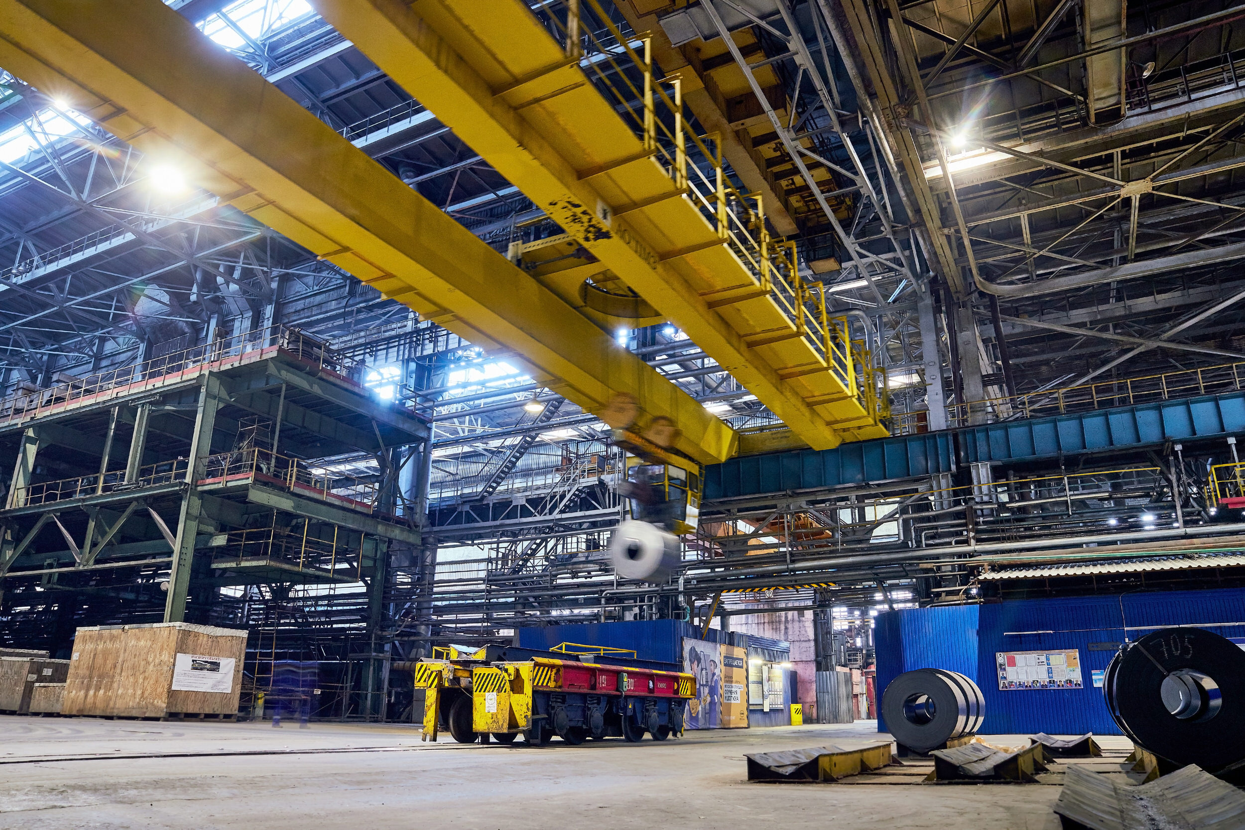 Съемка завода Виз-Сталь. Контент для бизнеса в Екатеринбурге Полдень Медиа