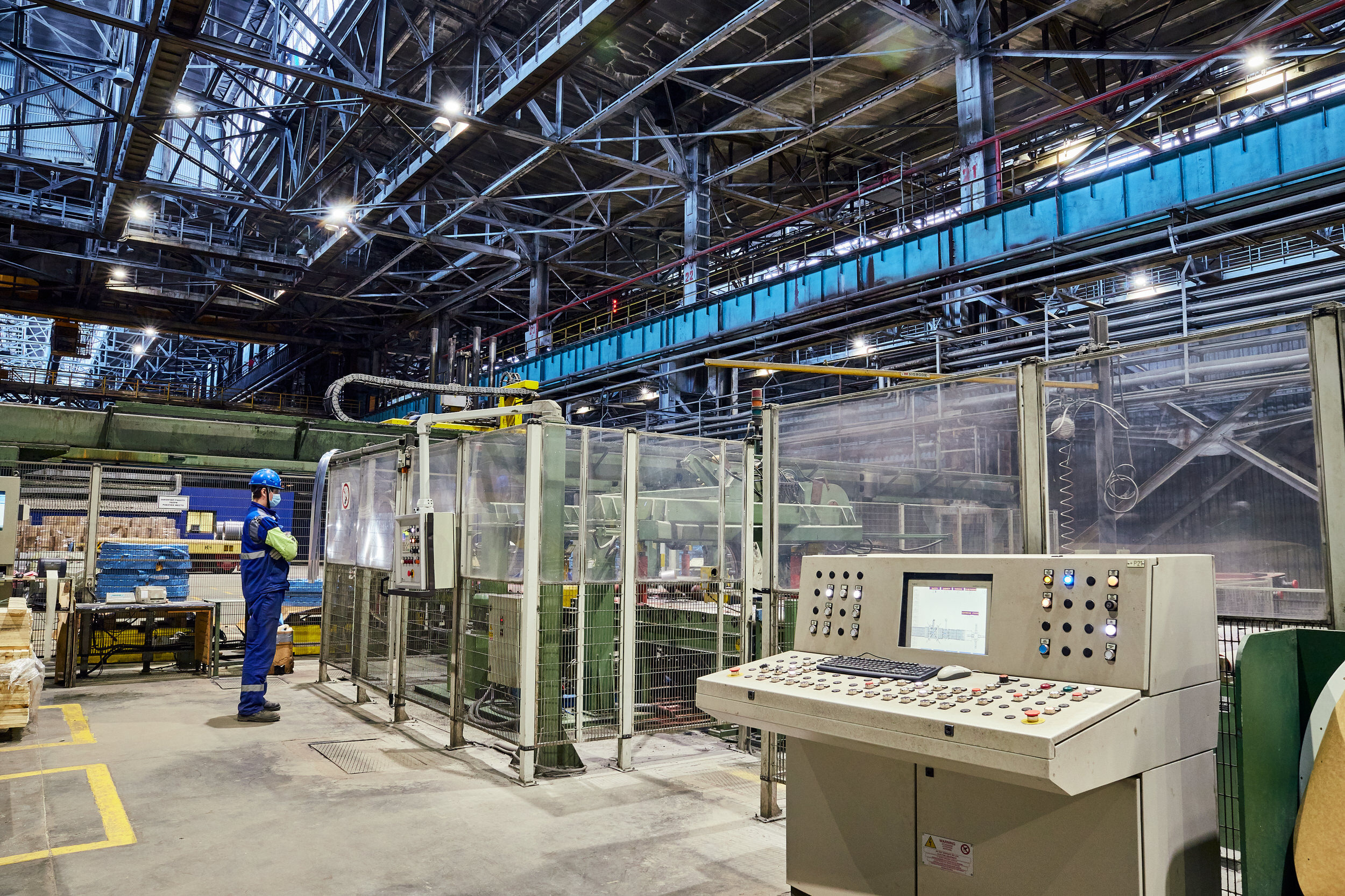 Съемка завода Виз-Сталь. Контент для бизнеса в Екатеринбурге Полдень Медиа