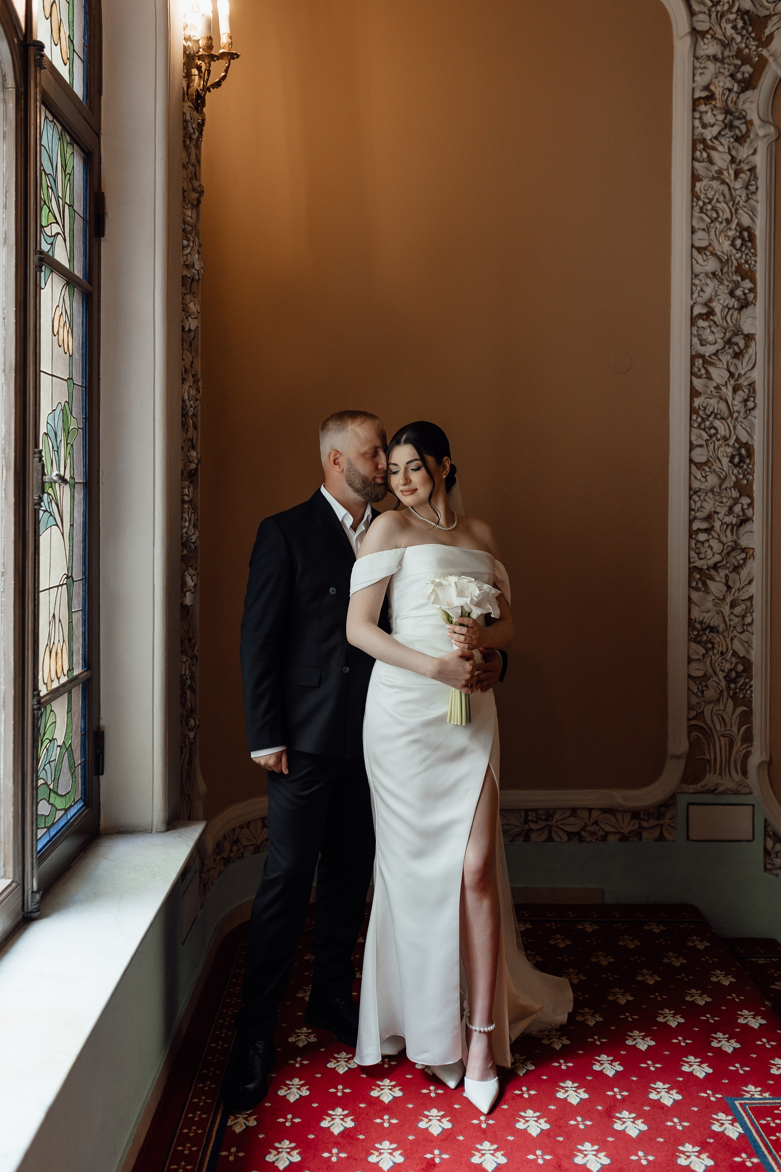 Самые красивые отели Москвы для свадебной фотосессии. Свадебный фотограф в Москве Дарья Олендарёва