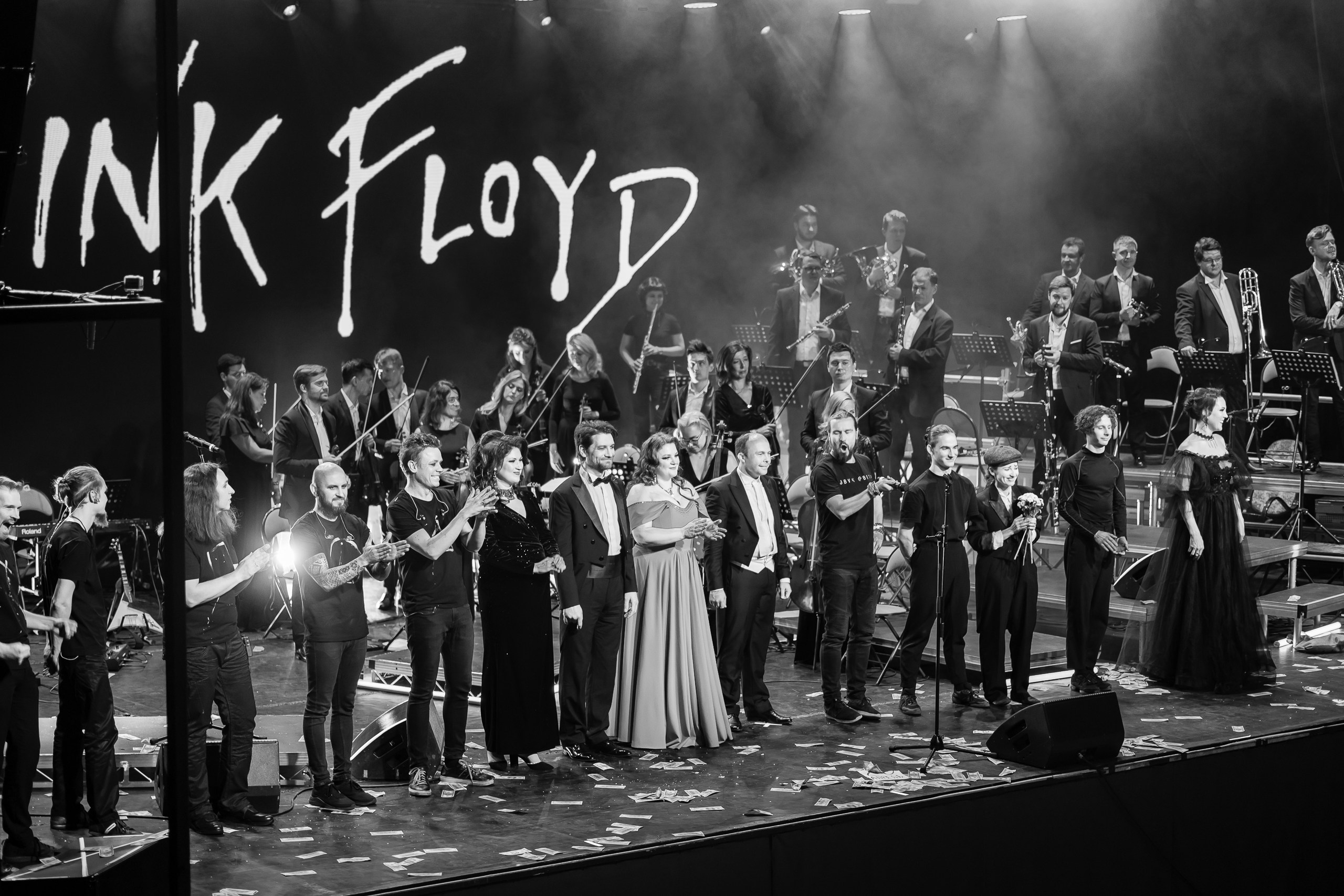 Репортаж с концерта «Симфоническое PINK FLOYD SHOW». Фотограф в Санкт-Петербурге — Сергей Петров