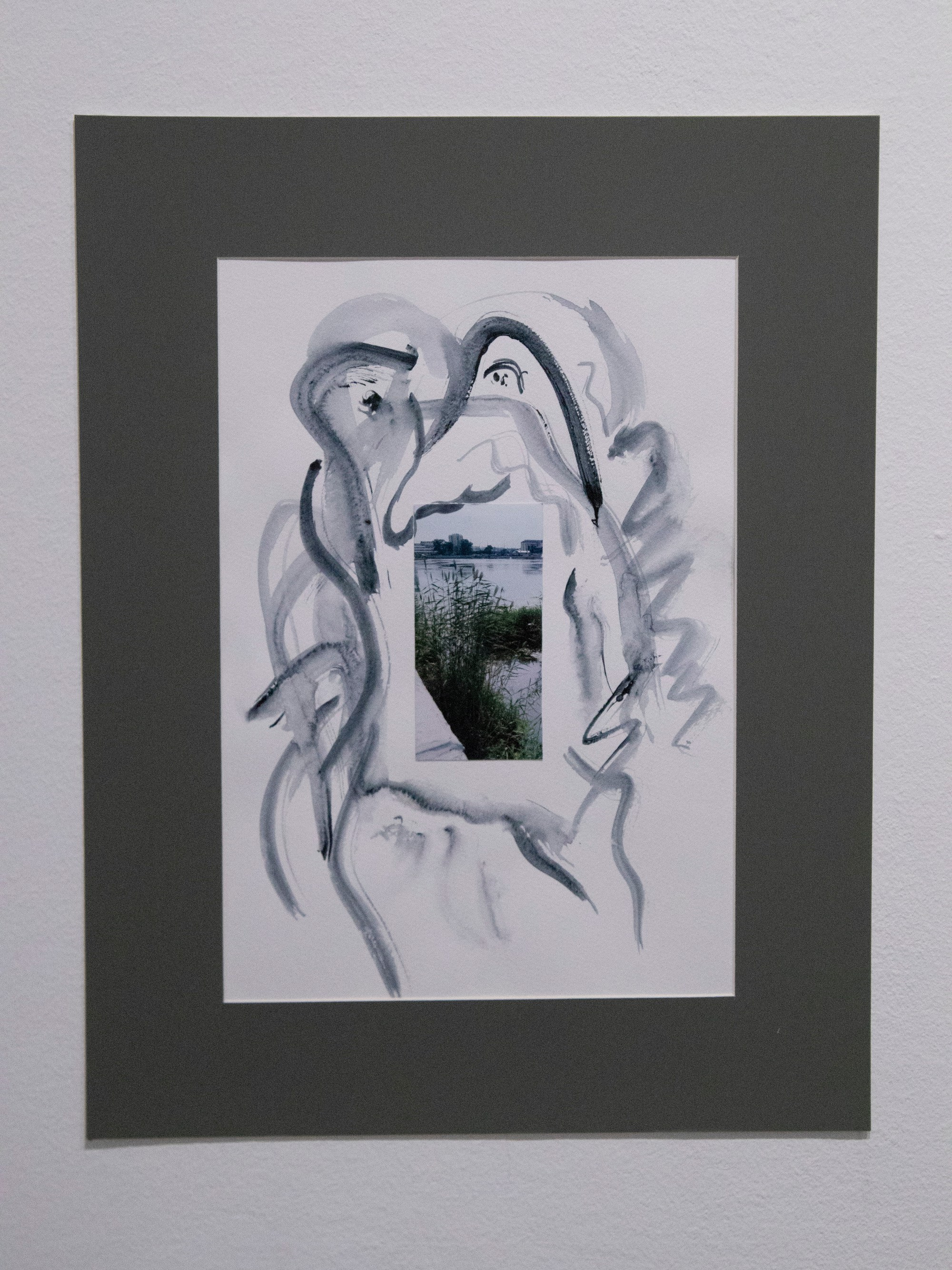 Письма к Острову, выставка в Arbuzz gallery. Художник Олег Семёновых