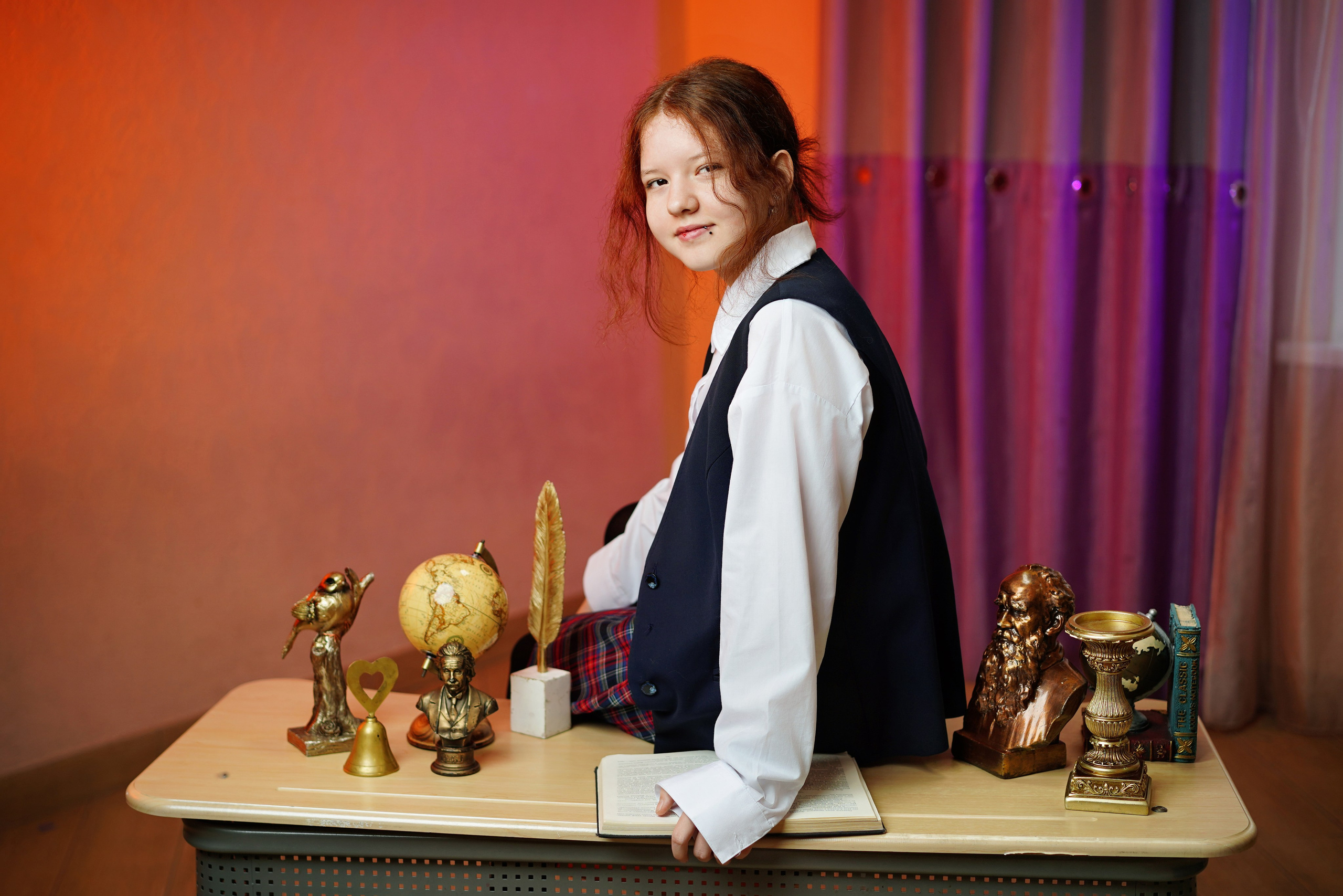 Виньетка + портреты. GOTRA — выпускные альбомы в Тюмени