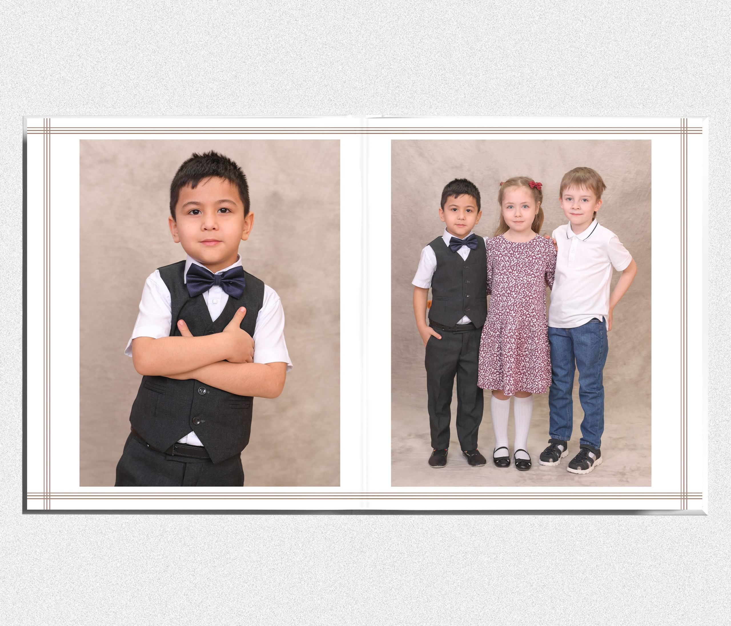 Выпускной альбом для детского сада "В кубе". Выпускные альбомы в Тюмени для школ, садов, вузов спортивных секций