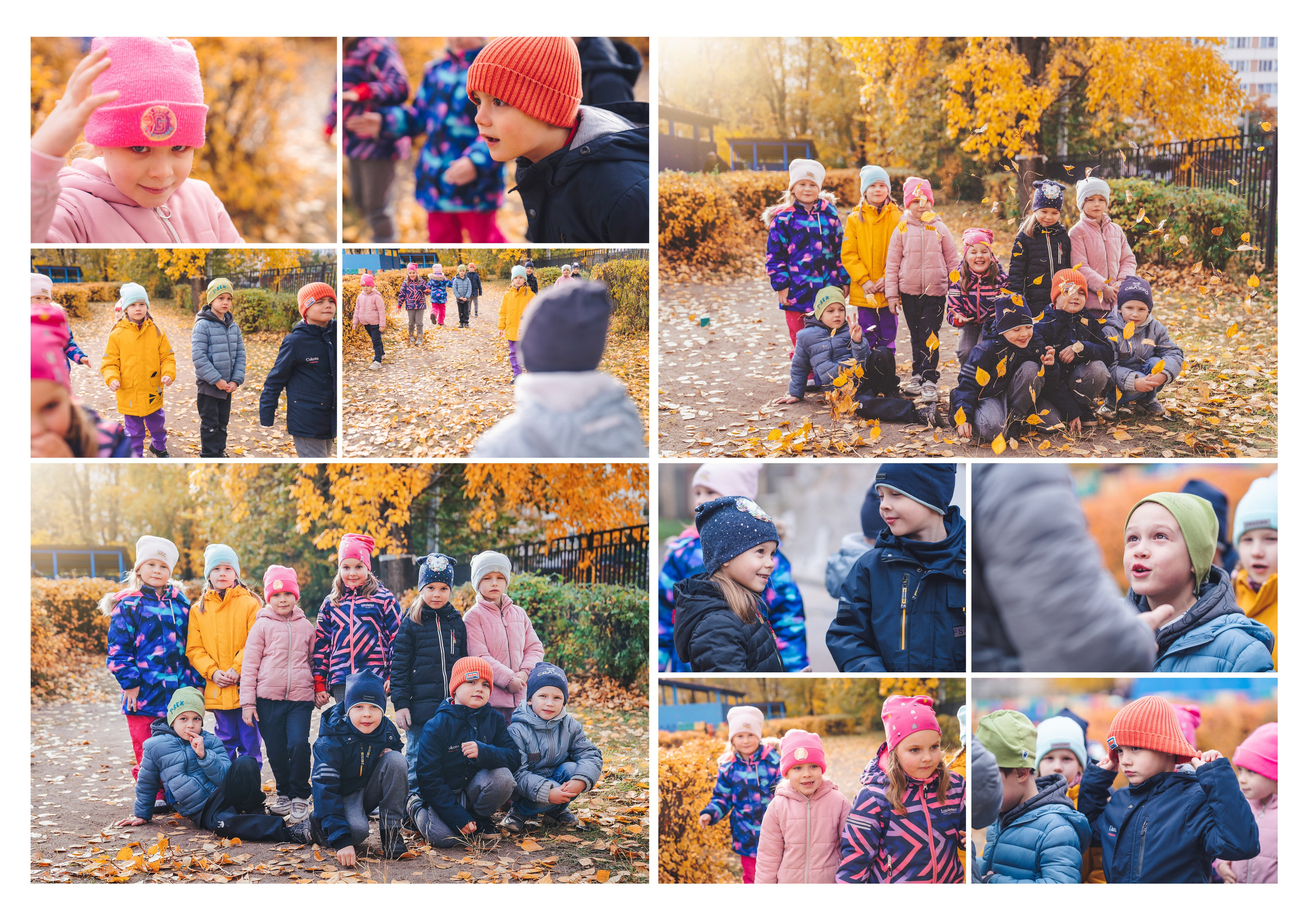 Выпускные альбомы для детских садов. Семейный и детский фотограф Марина Тувиста в Санкт-Петербурге