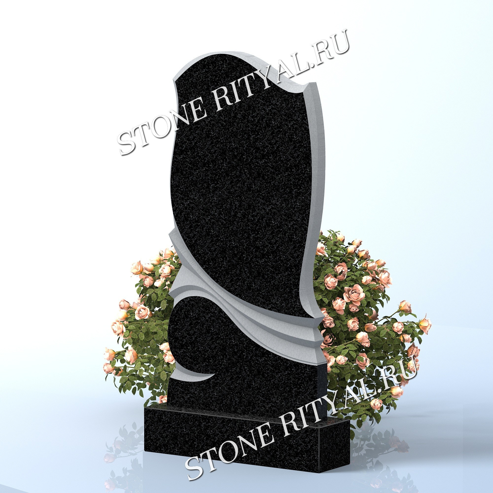 Вертикальные памятники прямые. Изготовление и установка памятников в Москве и МО