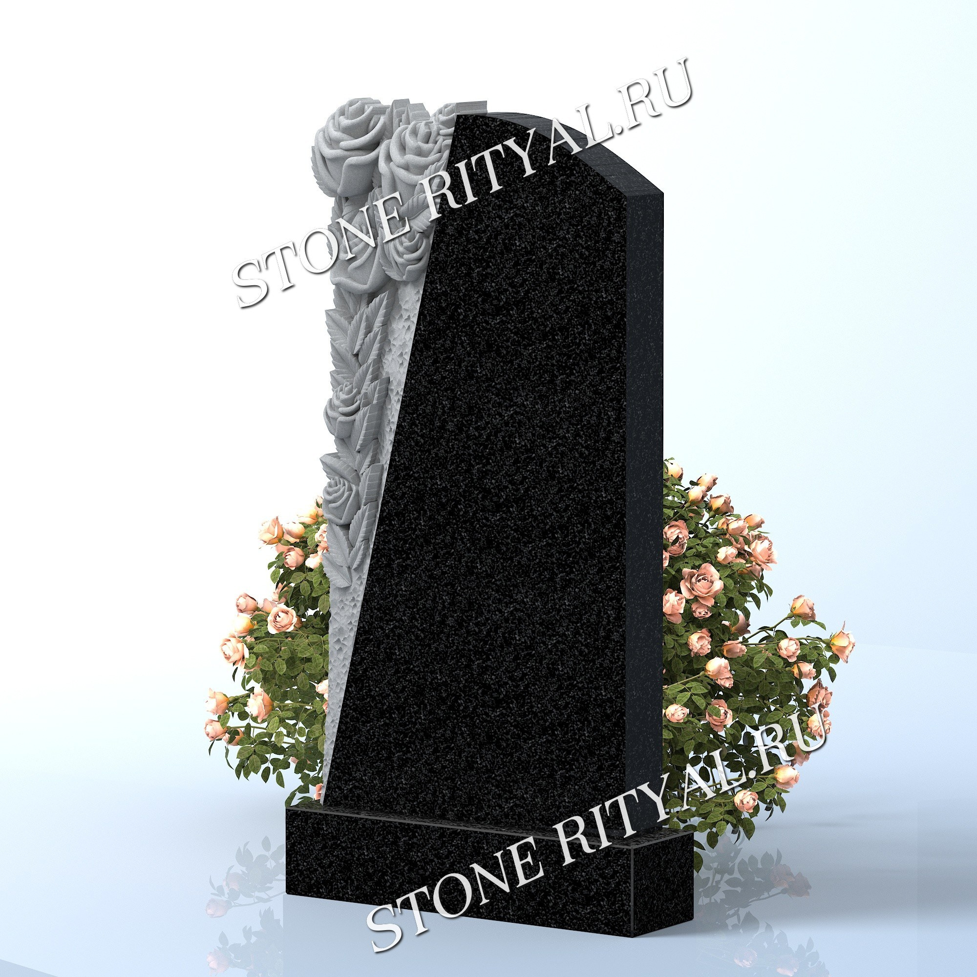 Вертикальные памятники фигурные. Изготовление и установка памятников в Москве и МО