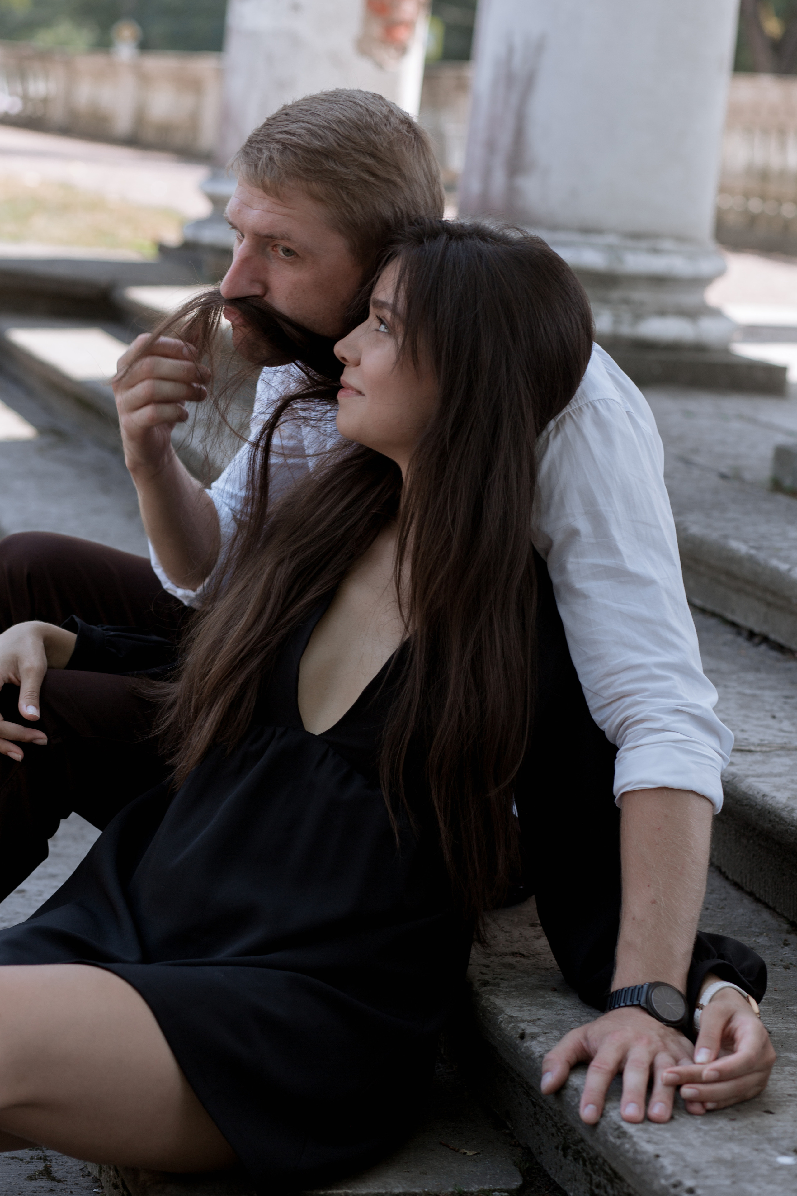 Кинолента поцелуев. Александр и Александра. Свадебный фотограф в Санкт — Петербурге и Ленинградской о