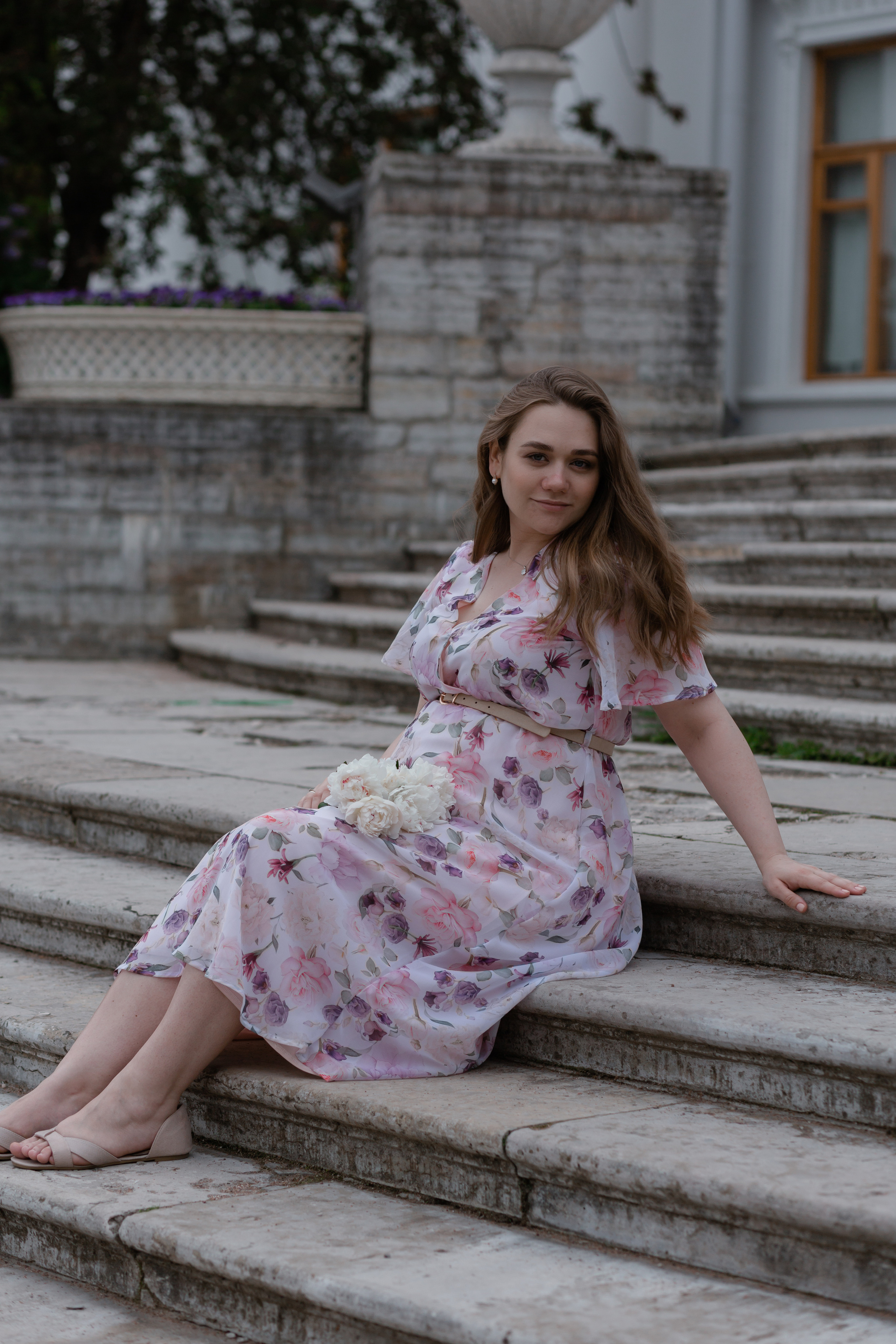 Фотосессия Даши в ЦПКиО. Pregnant. Свадебный фотограф в Санкт — Петербурге и Ленинградской о