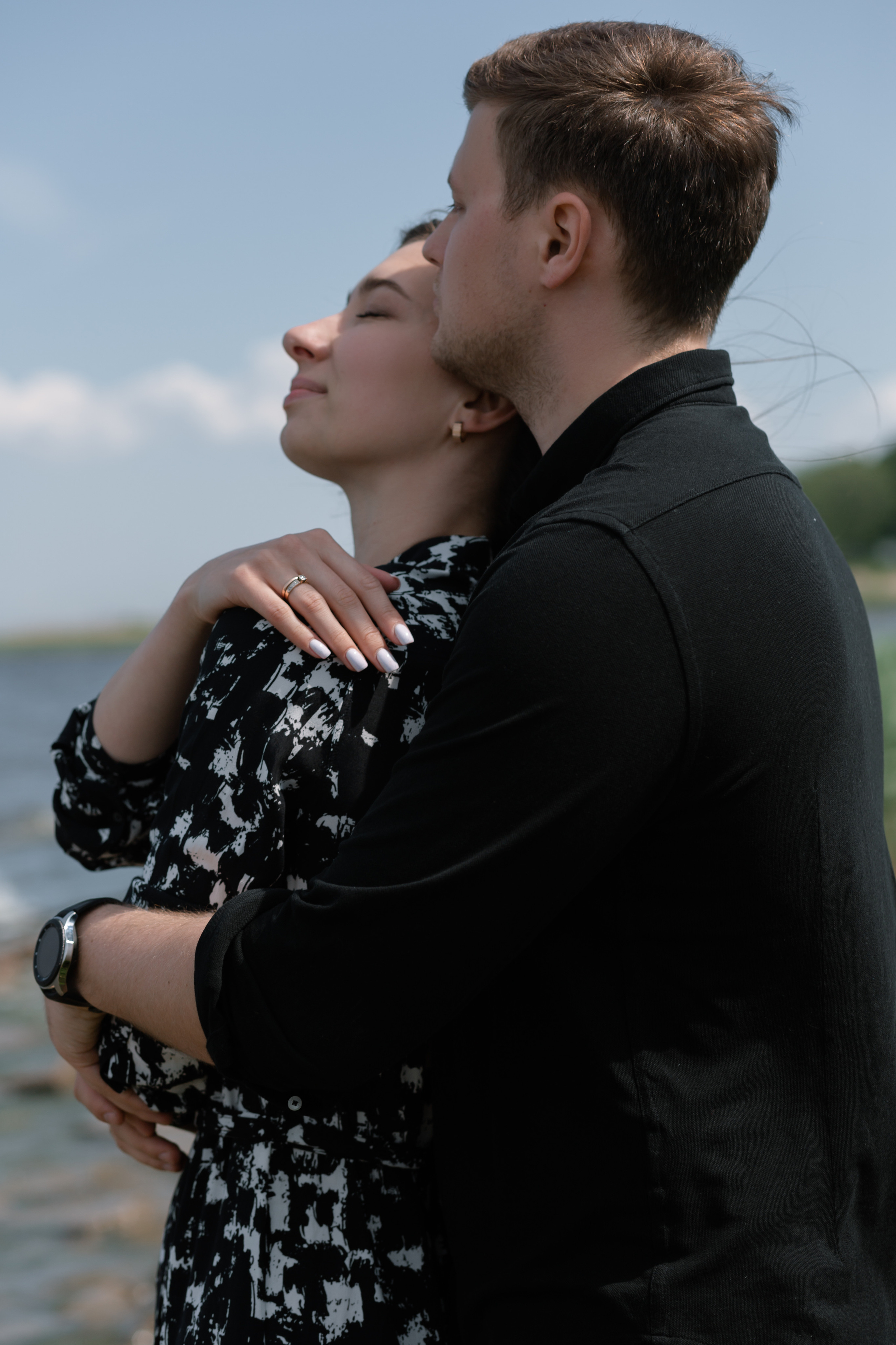 Целовательная фотосессия Полины и Тимофея. Свадебный фотограф в Санкт — Петербурге и Ленинградской о