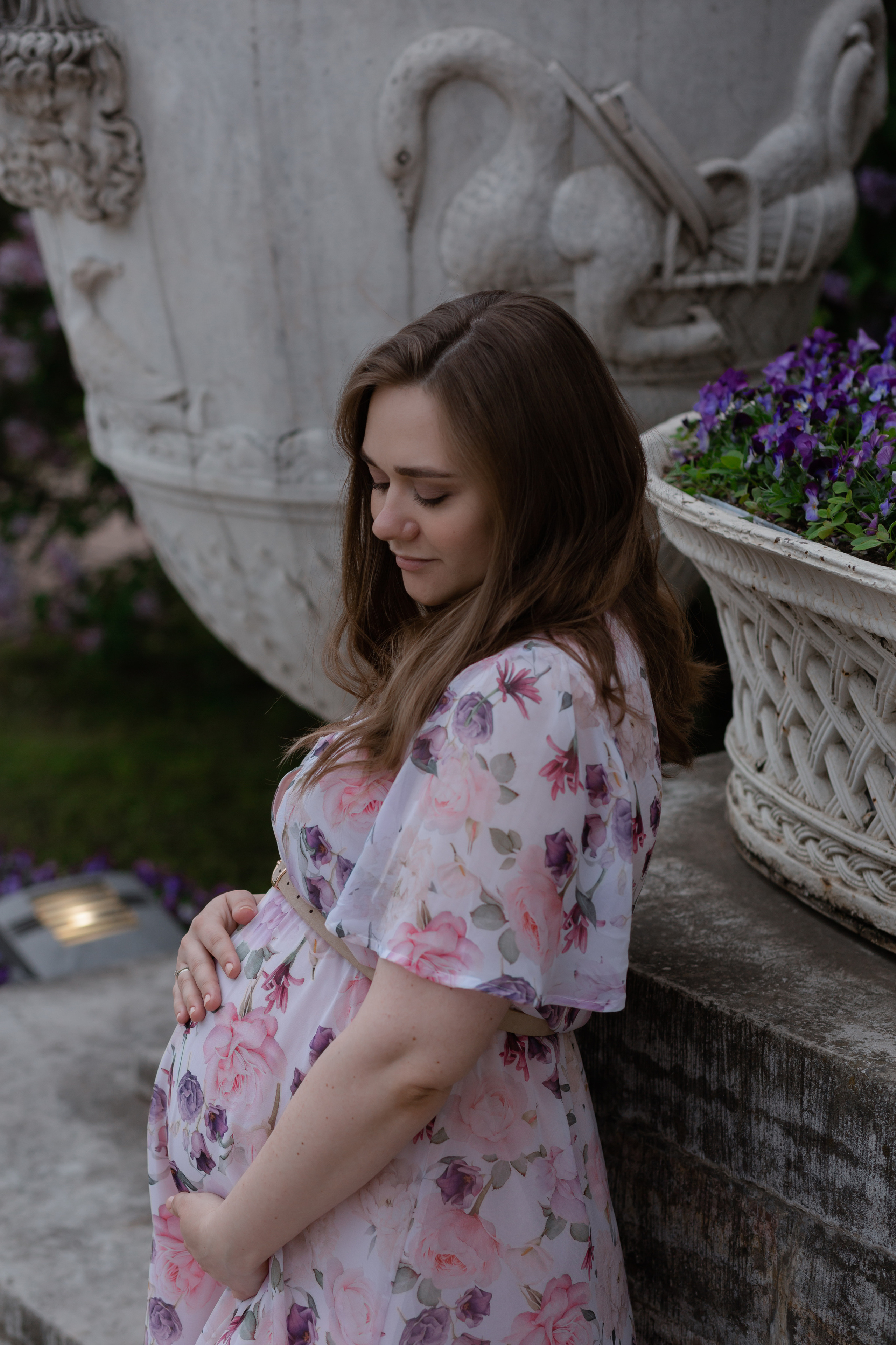 Фотосессия Даши в ЦПКиО. Pregnant. Свадебный фотограф в Санкт — Петербурге и Ленинградской о