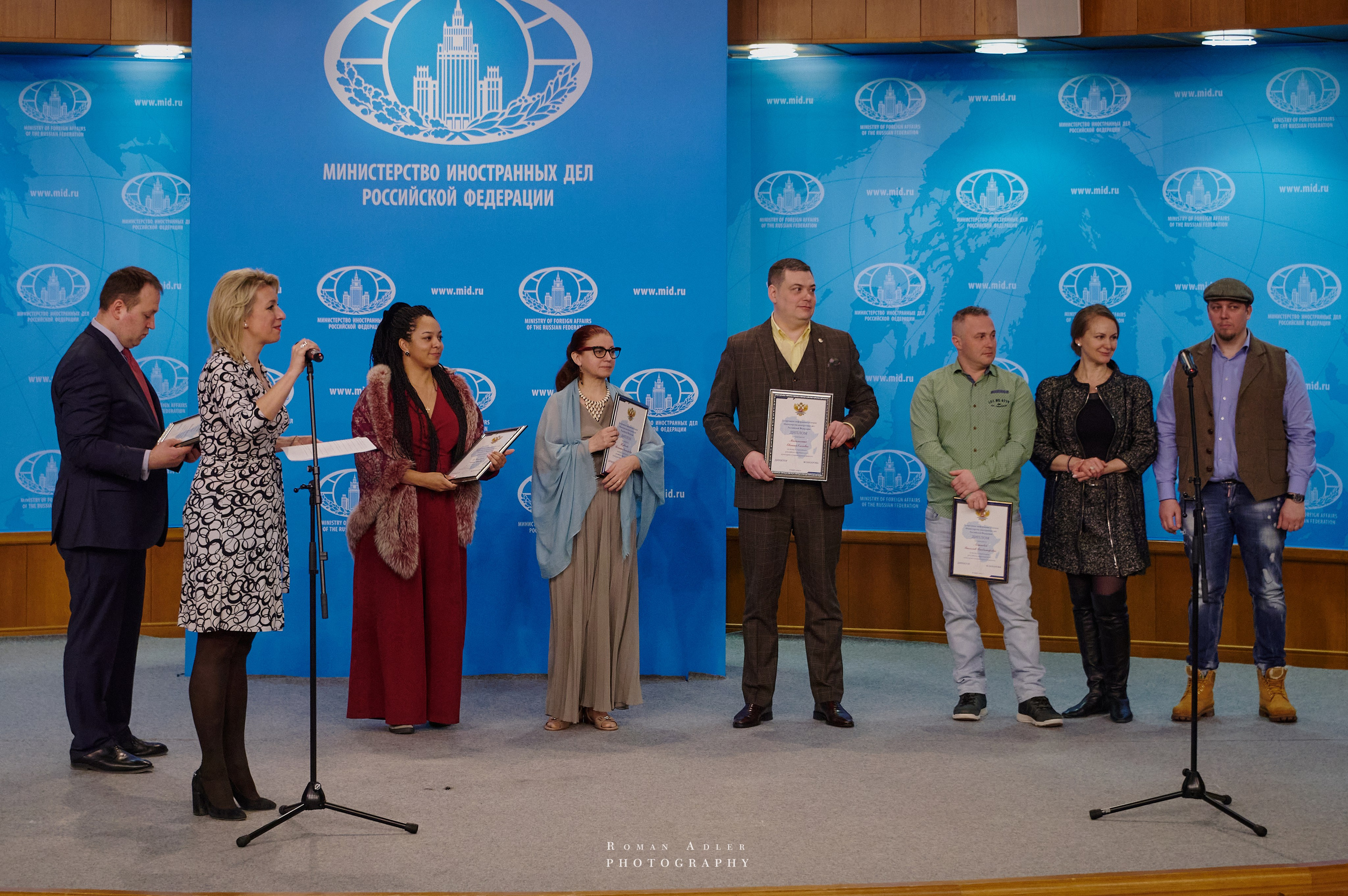 Презентация киноленты «Black to USSR». Фотограф Роман Адлер