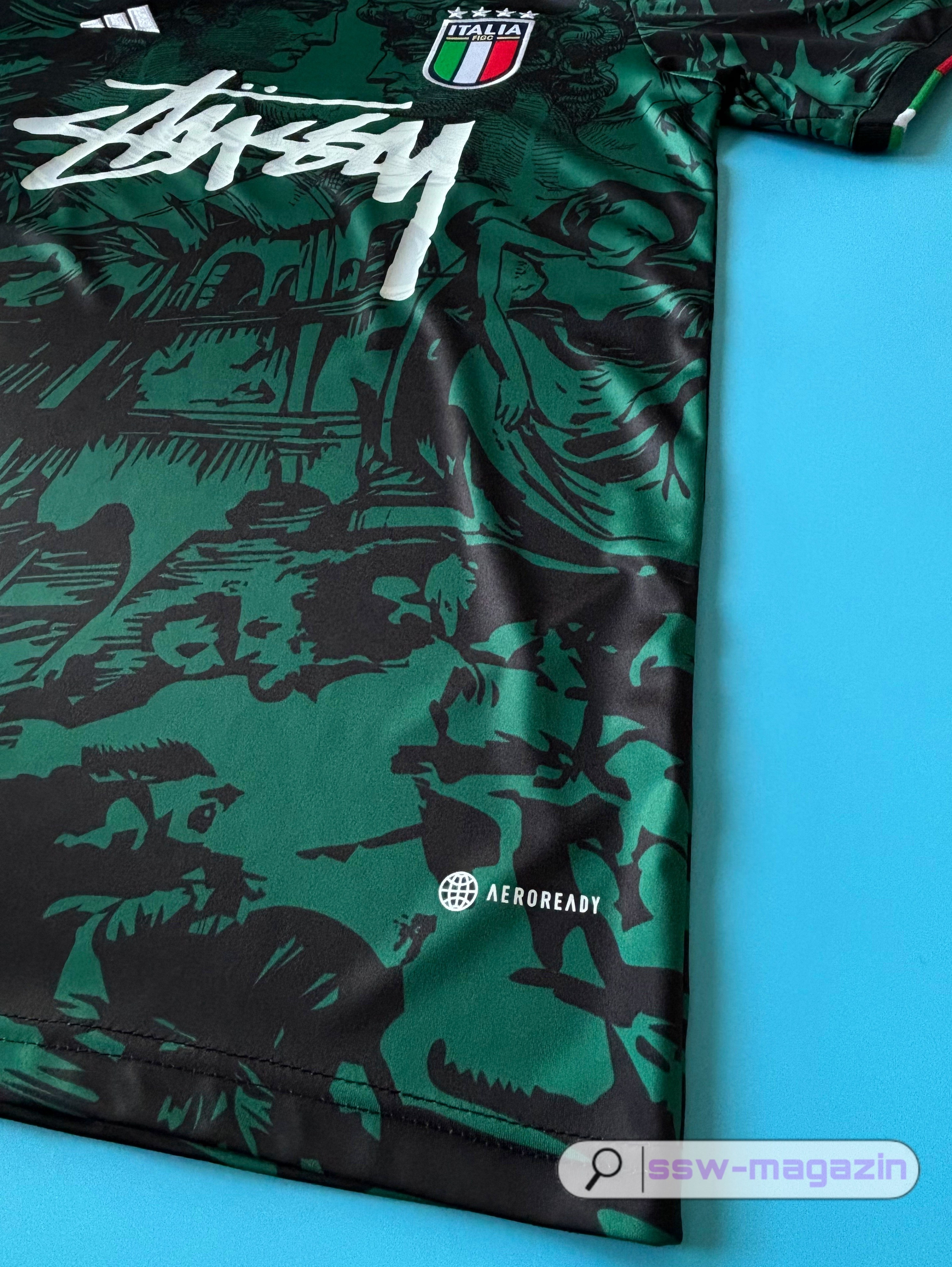 Футболка сборной Италии Stussy 2024-2025 купить. Футбольный магазин — ssw_magazin