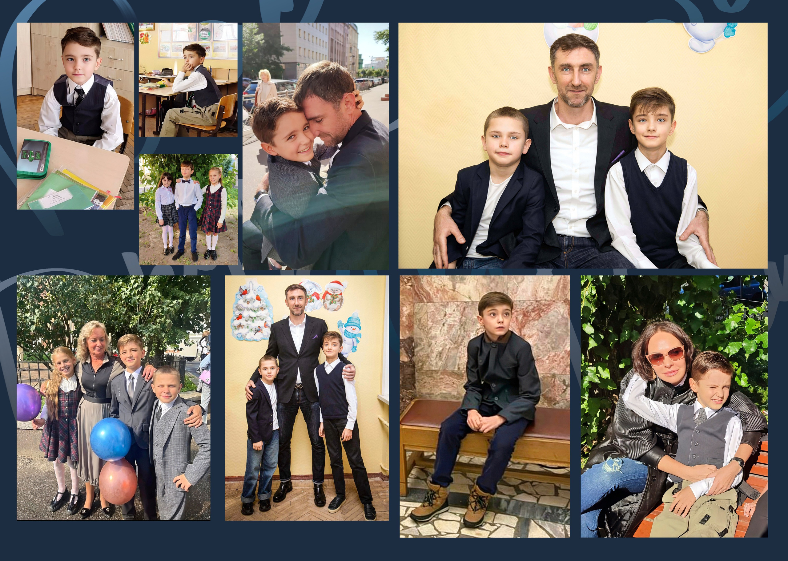 Выпускные фотоальбомы в школе. Семейный и детский фотограф в Санкт-Петербург. Natalia Fadel