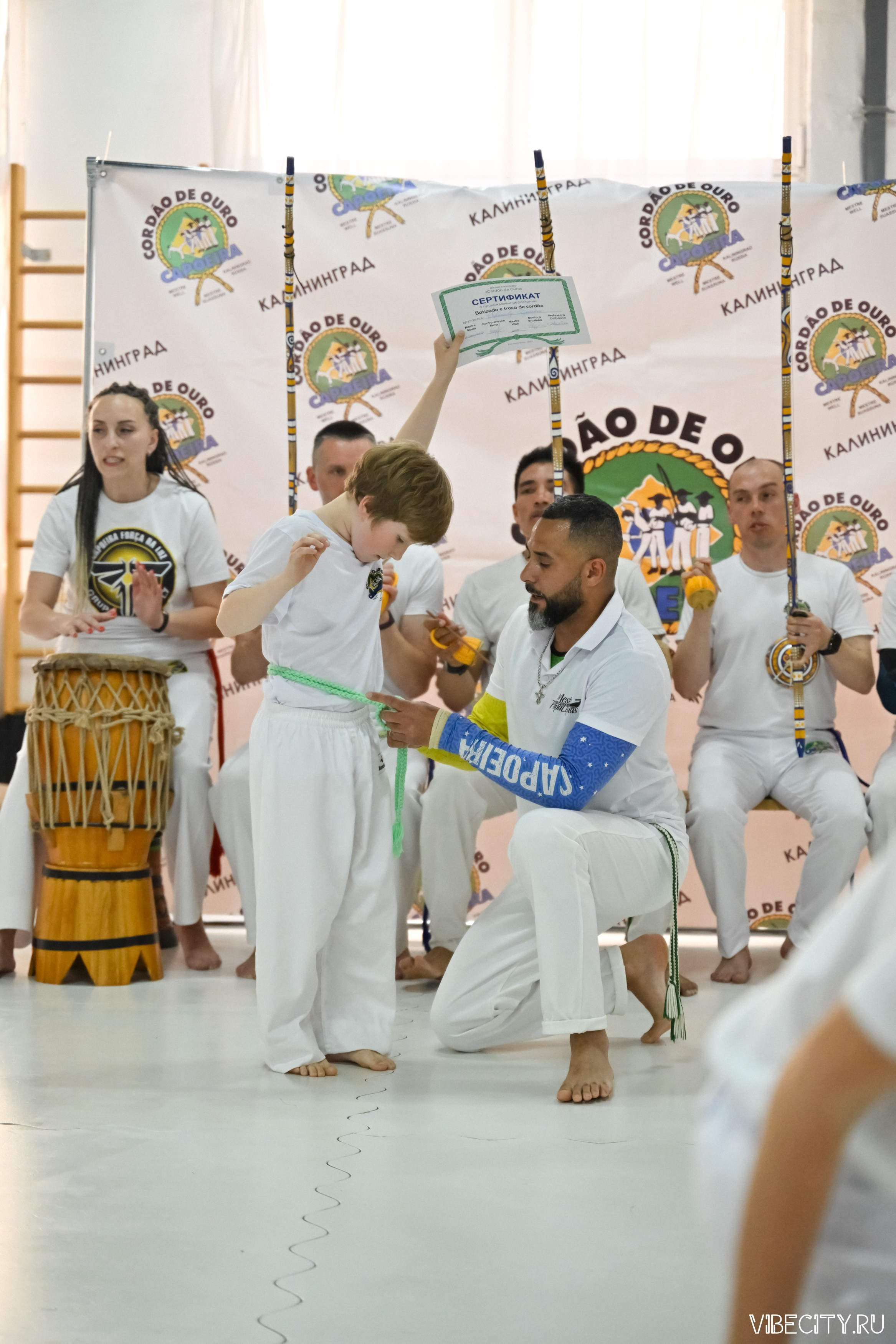 Capoeira: 4-е batizado e Troca de cordao. VIBECITY.RU Вайб Сити Ру Фоторепортажи Фотоотчеты Калининград