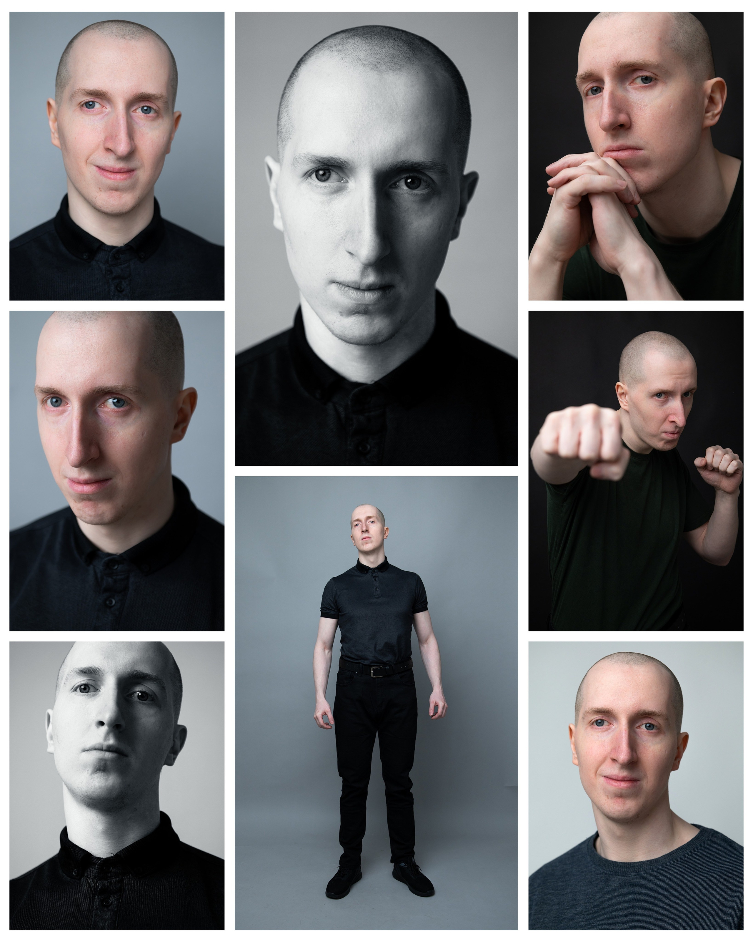 Актёрское портфолио. Портретный фотограф в Москве и Санкт-Петербурге