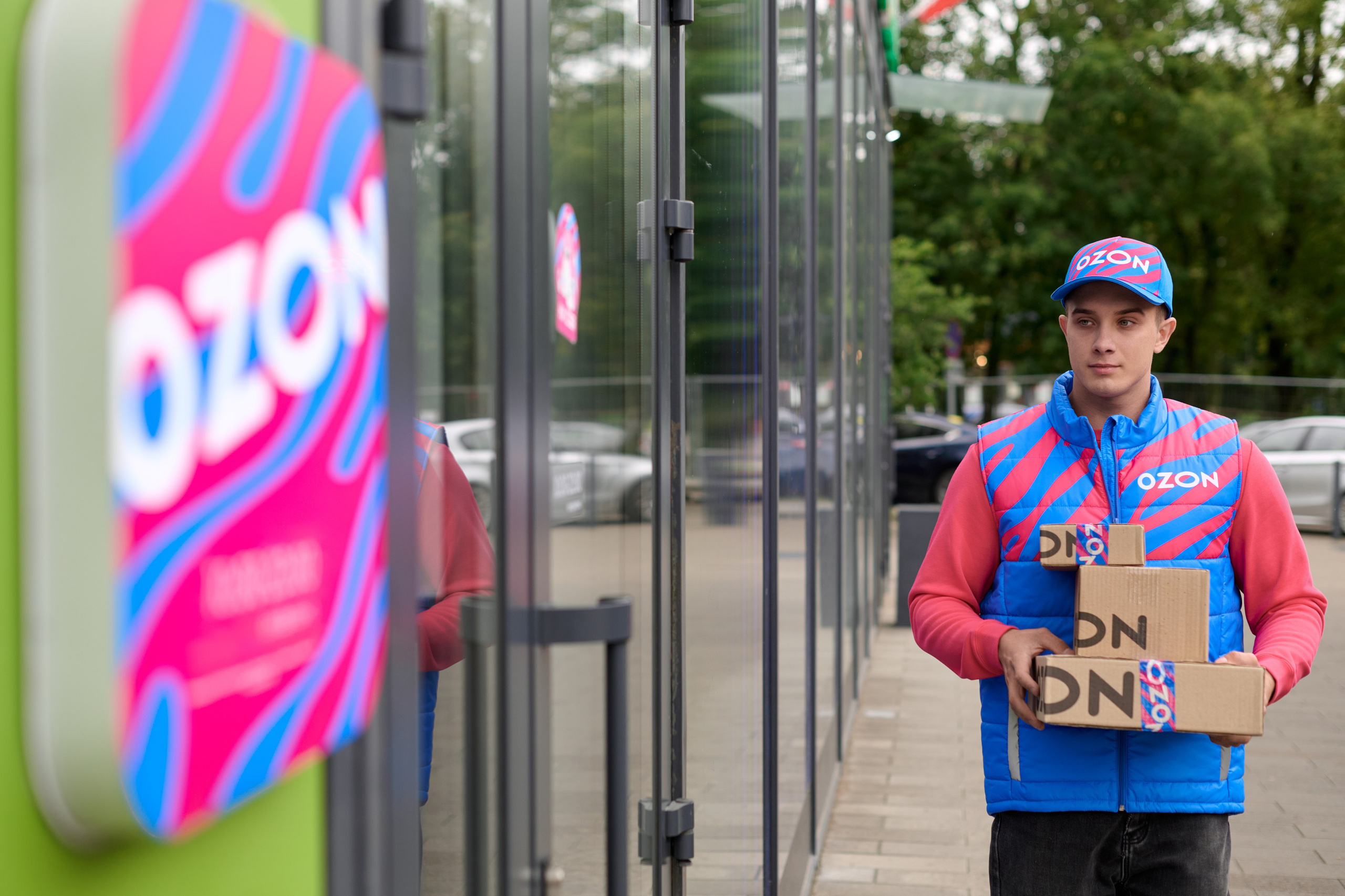 OZON - фотосъёмка в пункте выдачи. ФОТОГРАФ Кристина Павлова | МОСКВА